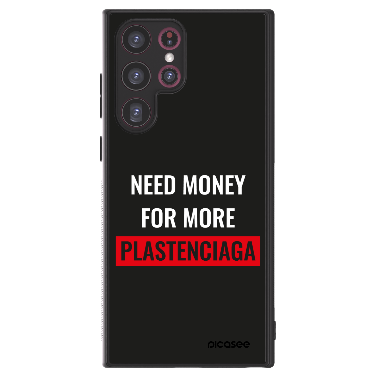 Picasee ULTIMATE CASE pentru Samsung Galaxy S22 Ultra 5G - More PLASTENCIAGA