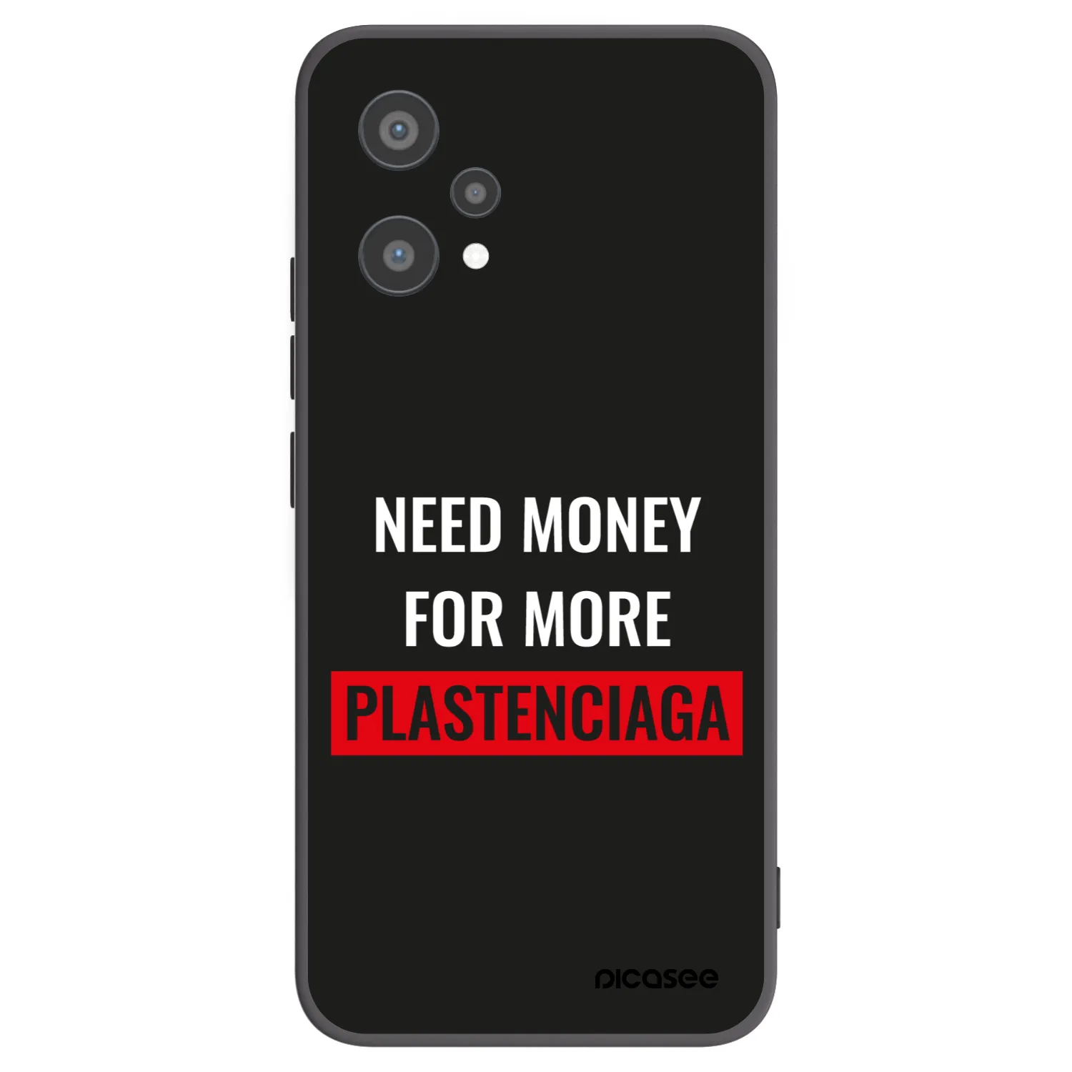 Picasee husă neagră din silicon pentru Realme 9 Pro 5G - More PLASTENCIAGA