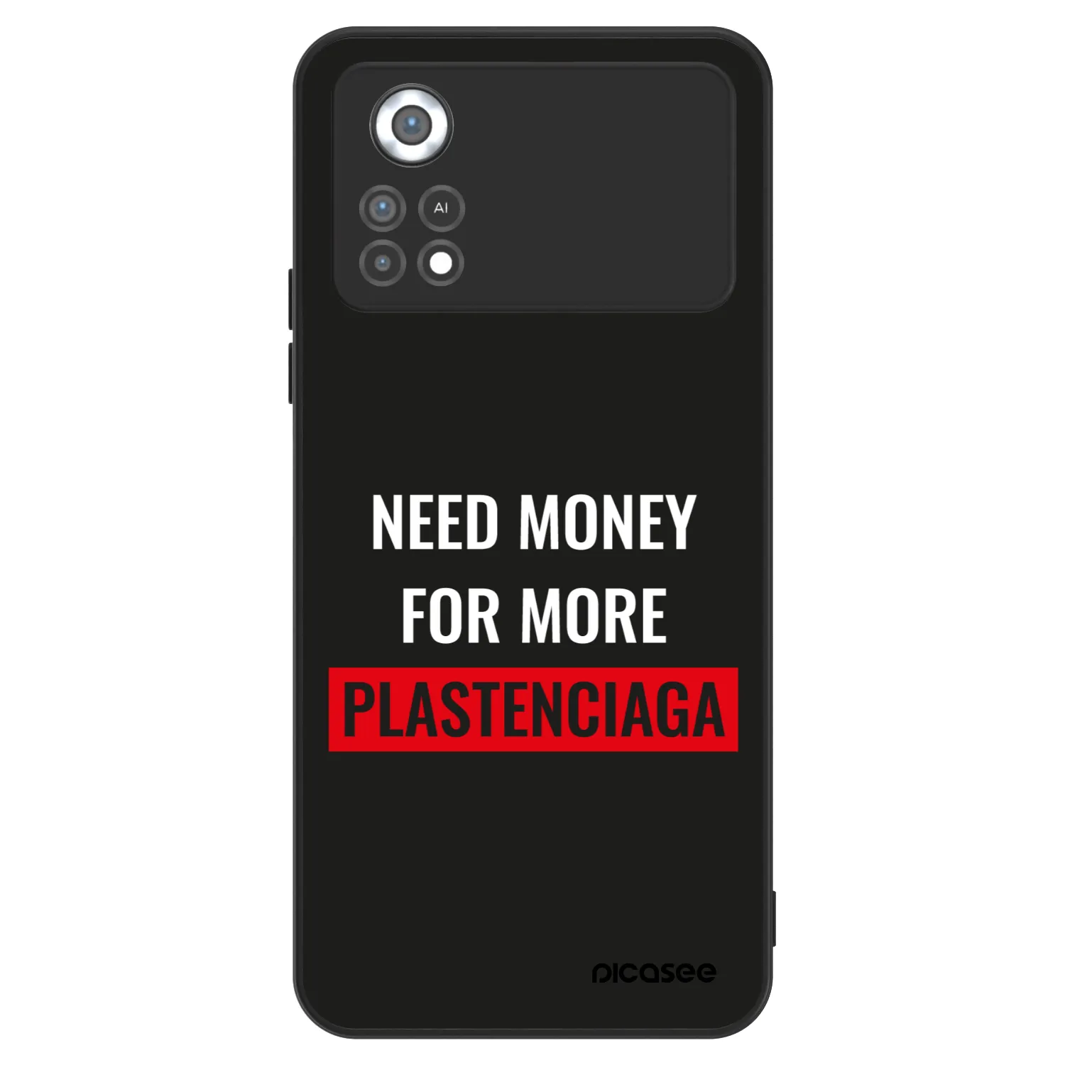 Picasee ULTIMATE CASE pentru Xiaomi Poco X4 Pro 5G - More PLASTENCIAGA