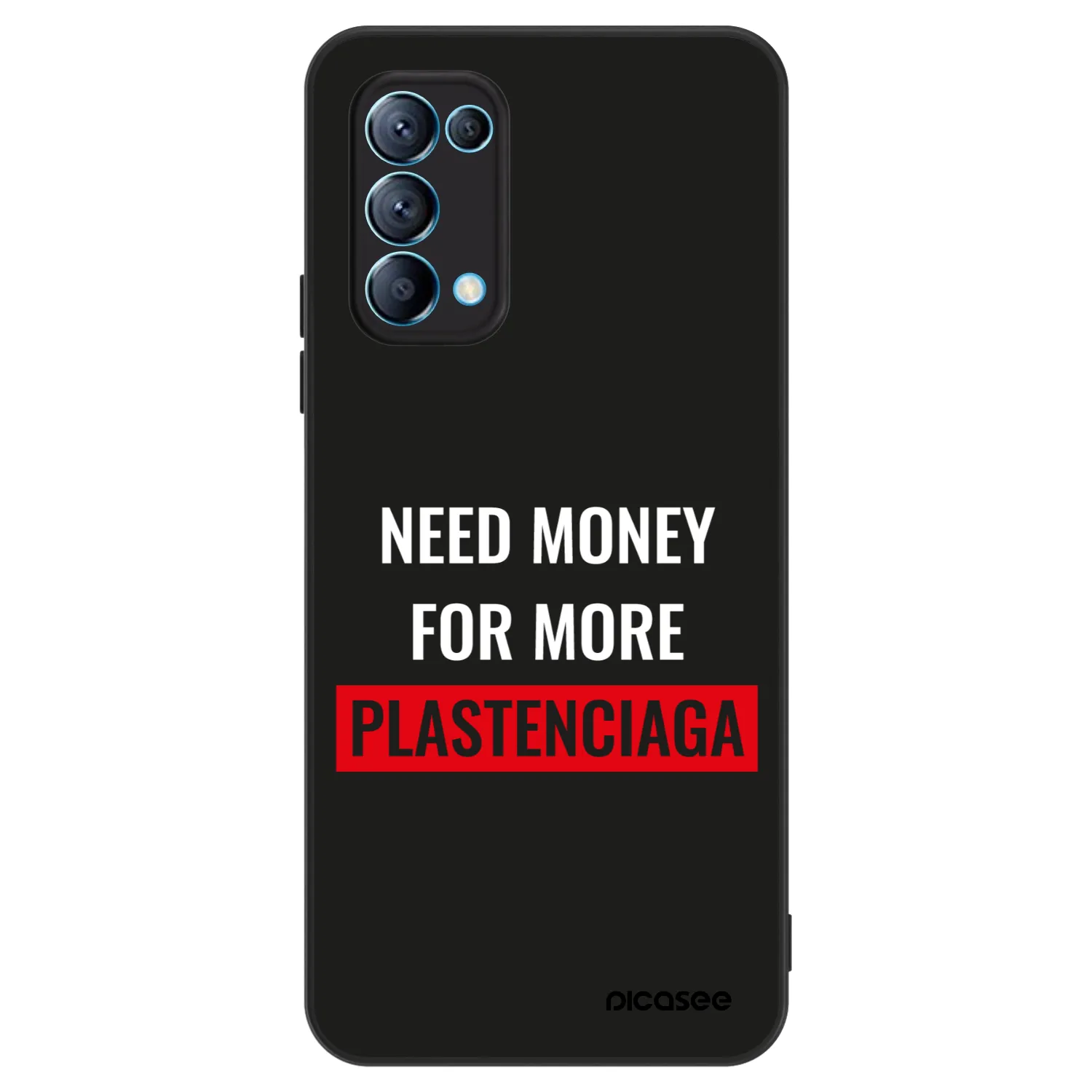 Picasee ULTIMATE CASE pentru OPPO Reno 5 5G - More PLASTENCIAGA