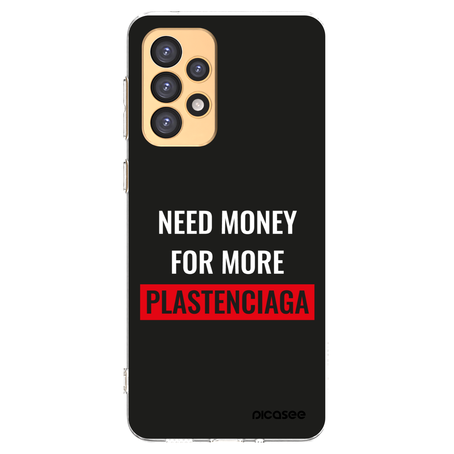 Picasee husă transparentă din silicon pentru Samsung Galaxy A33 5G A336 - More PLASTENCIAGA