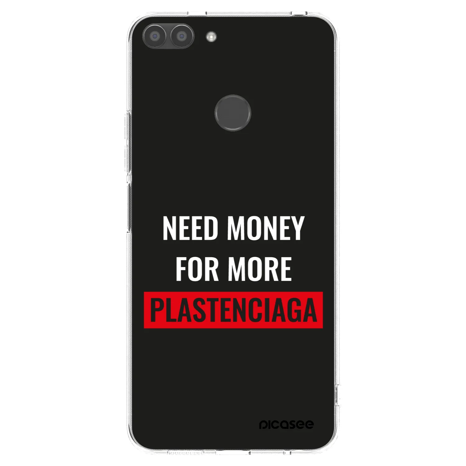 Picasee husă transparentă din silicon pentru Huawei P Smart - More PLASTENCIAGA