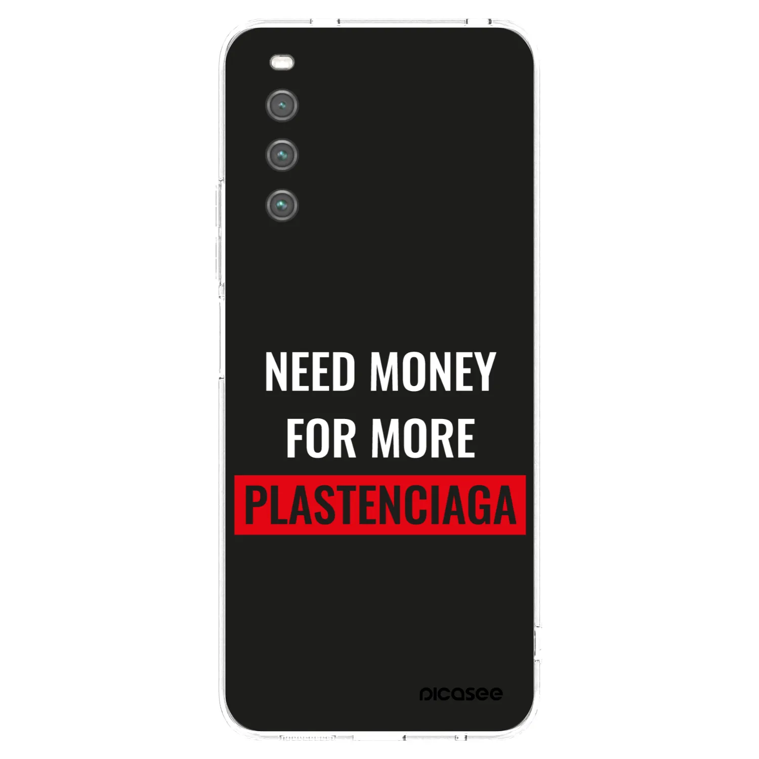 Picasee husă transparentă din silicon pentru Sony Xperia 10 IV 5G - More PLASTENCIAGA