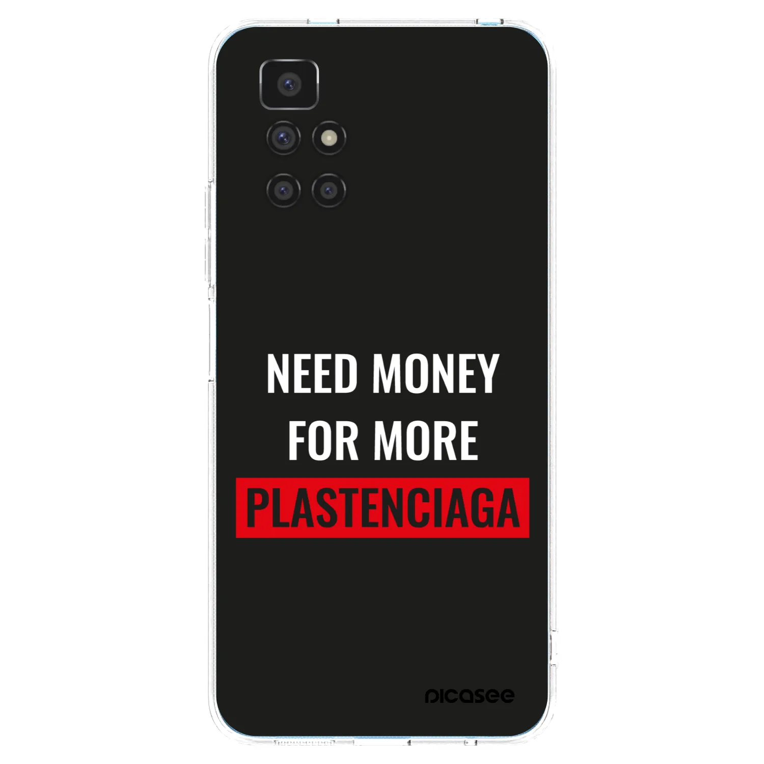 Picasee husă transparentă din silicon pentru Xiaomi Redmi 10 (2022) - More PLASTENCIAGA