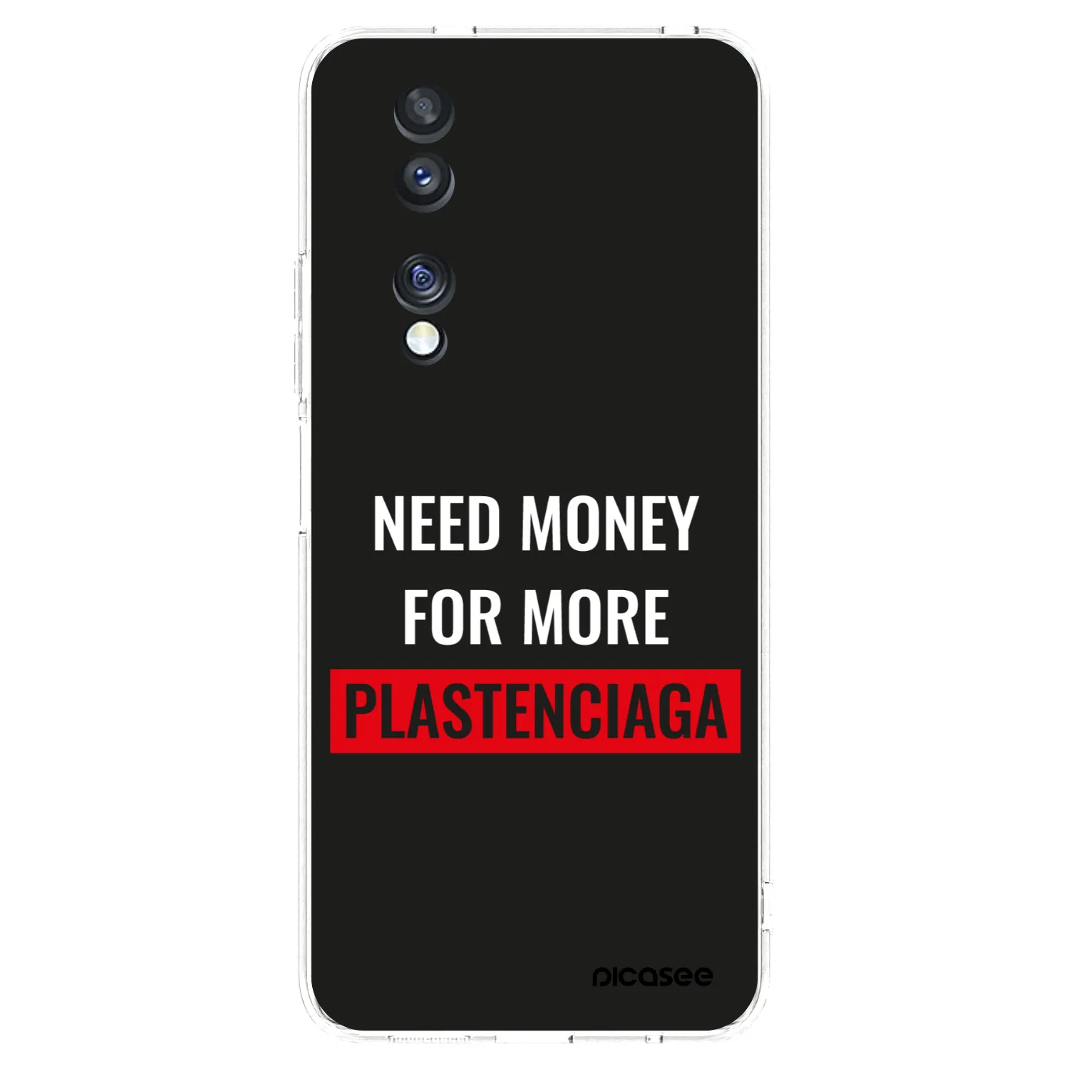 Picasee husă transparentă din silicon pentru Honor 70 - More PLASTENCIAGA