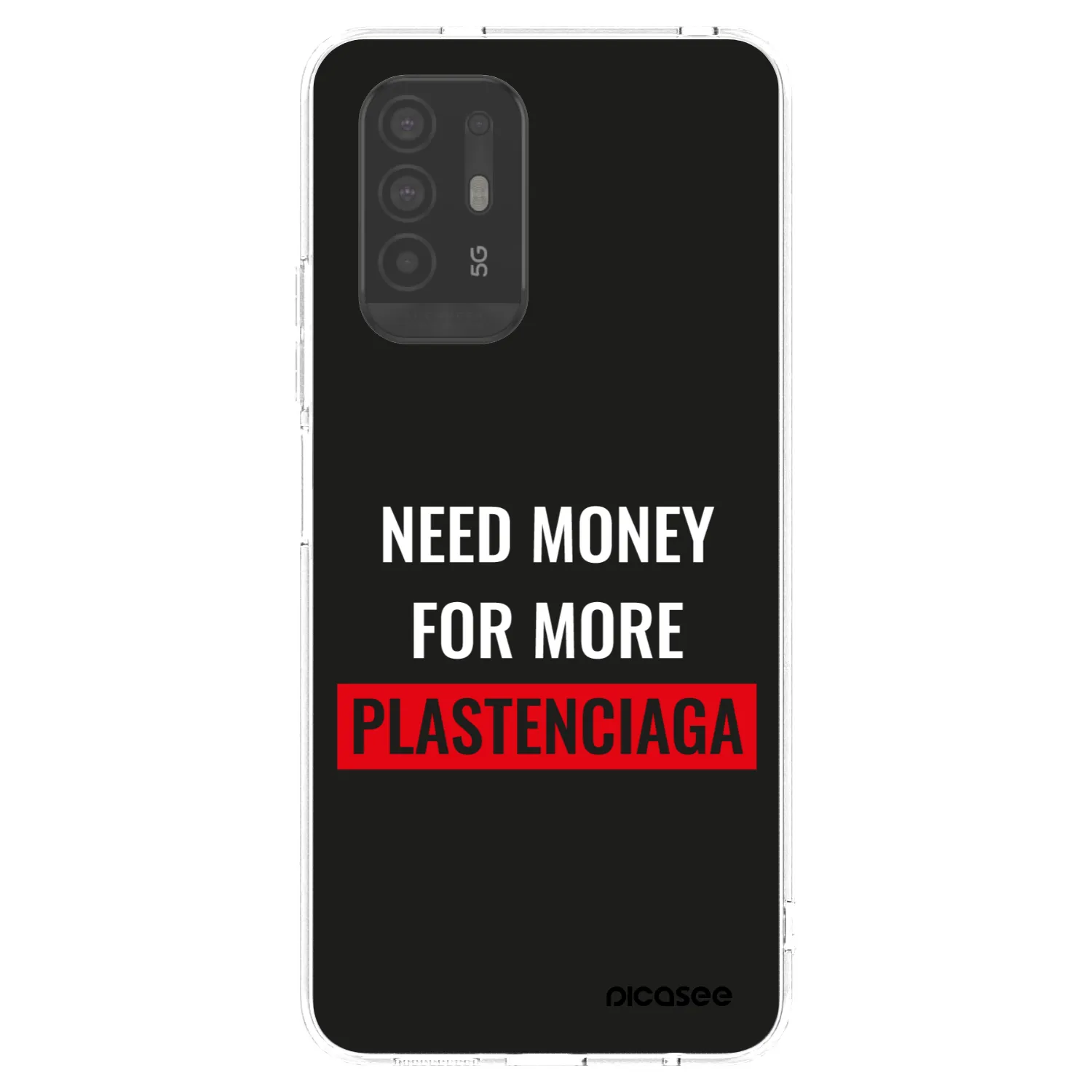 Picasee husă transparentă din silicon pentru OPPO A94 5G - More PLASTENCIAGA