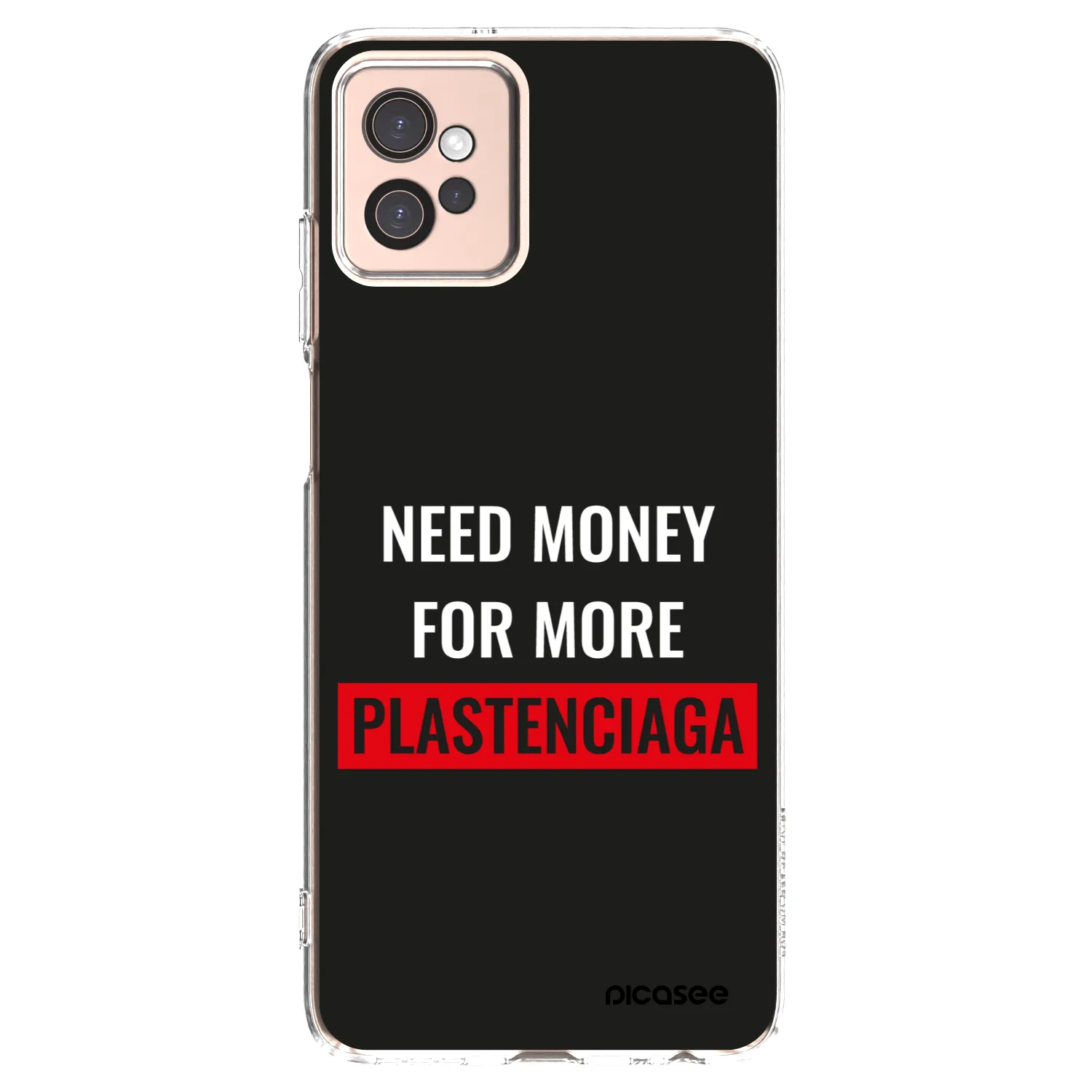 Picasee husă transparentă din silicon pentru Motorola Moto G32 - More PLASTENCIAGA