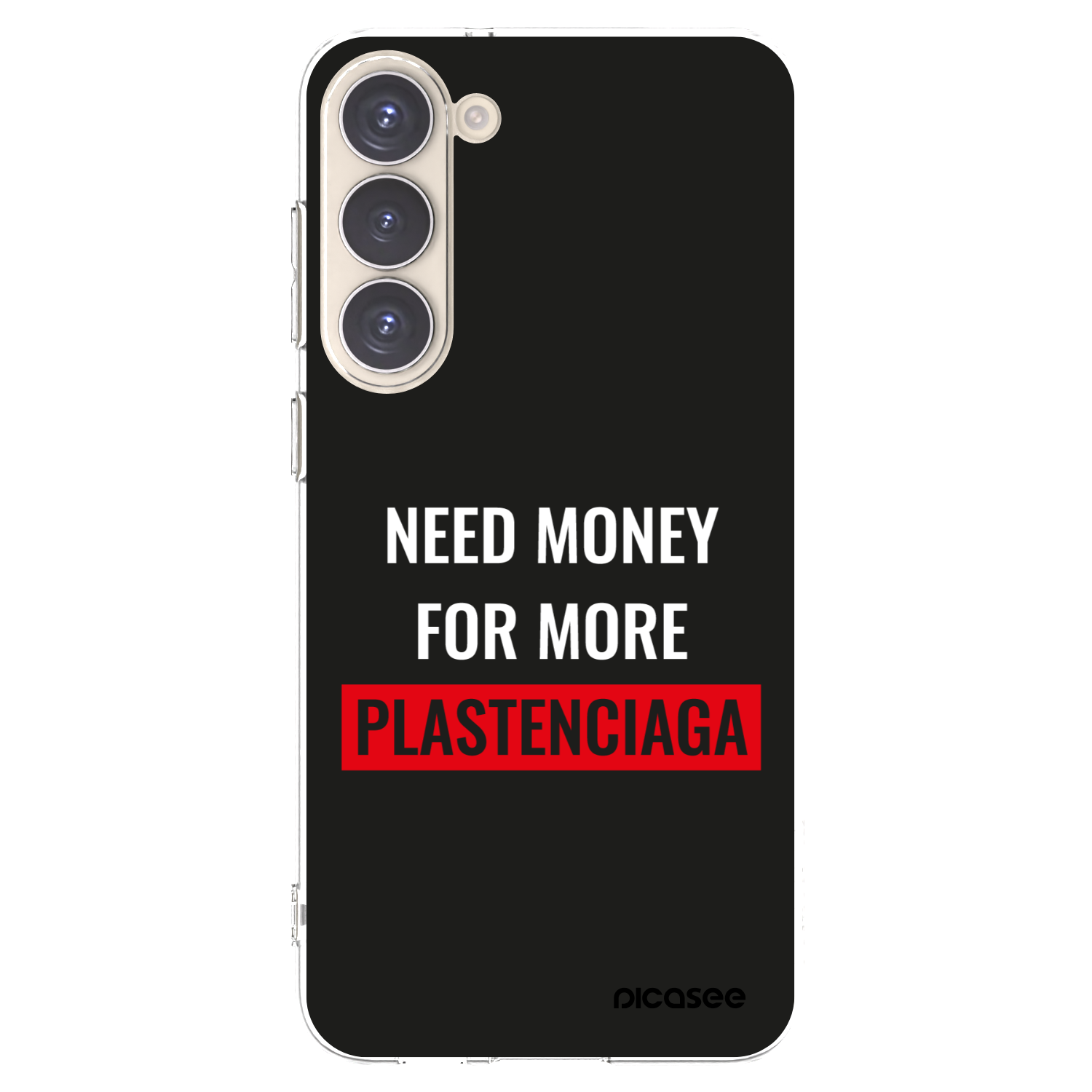 Picasee husă transparentă din silicon pentru Samsung Galaxy S23+ 5G - More PLASTENCIAGA