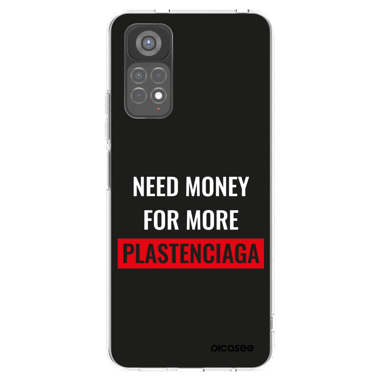 Picasee husă transparentă din silicon pentru Xiaomi Redmi Note 11S 5G - More PLASTENCIAGA