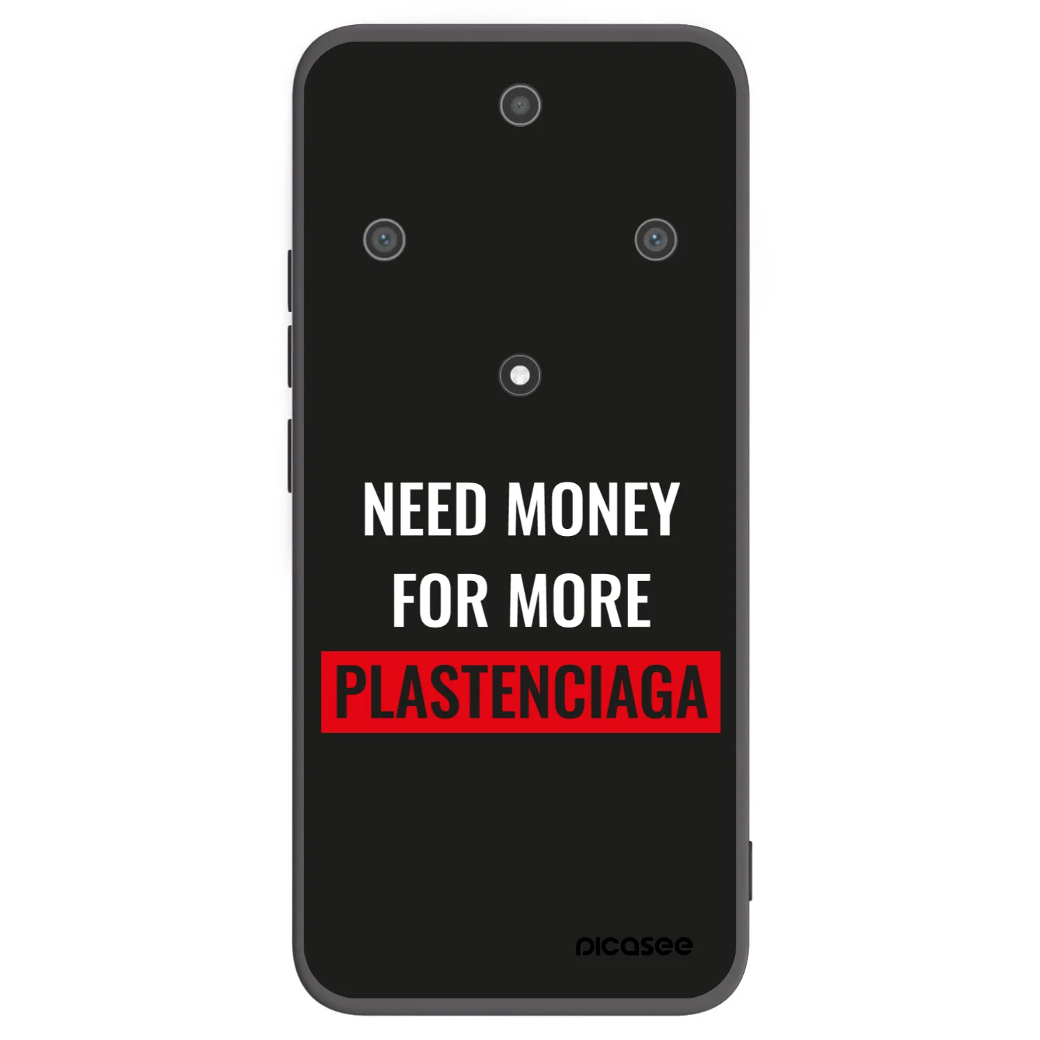Picasee husă neagră din silicon pentru Honor Magic5 Lite 5G - More PLASTENCIAGA