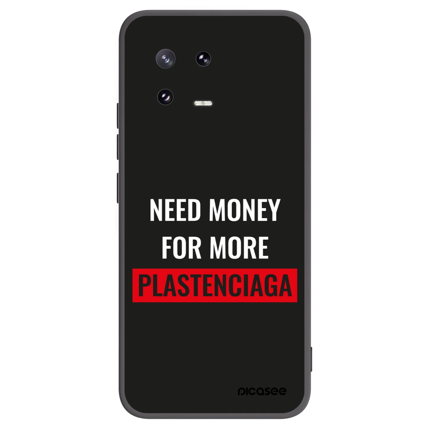 Picasee husă neagră din silicon pentru Xiaomi 13 Pro - More PLASTENCIAGA