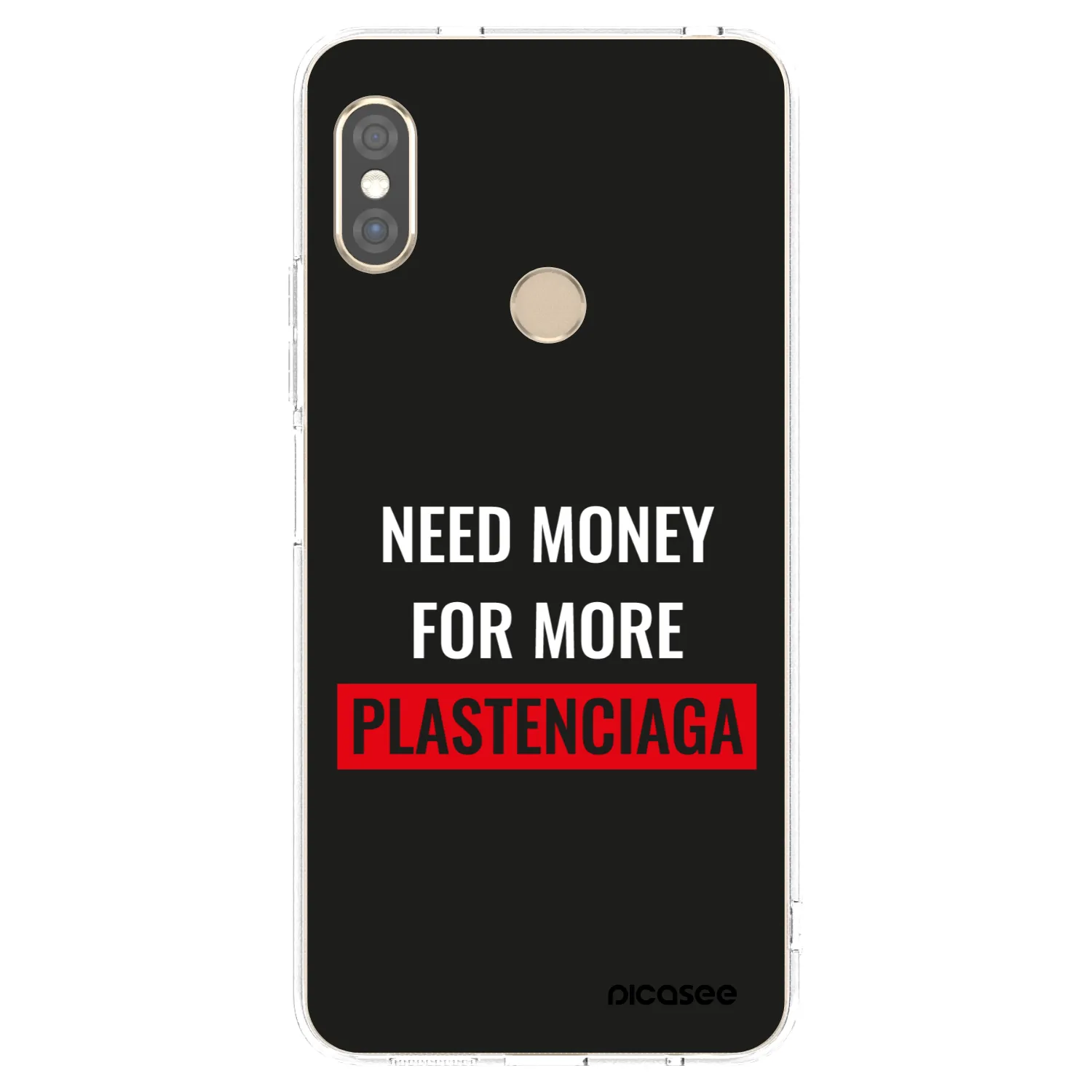 Picasee husă transparentă din silicon pentru Xiaomi Redmi Note 5 Global - More PLASTENCIAGA