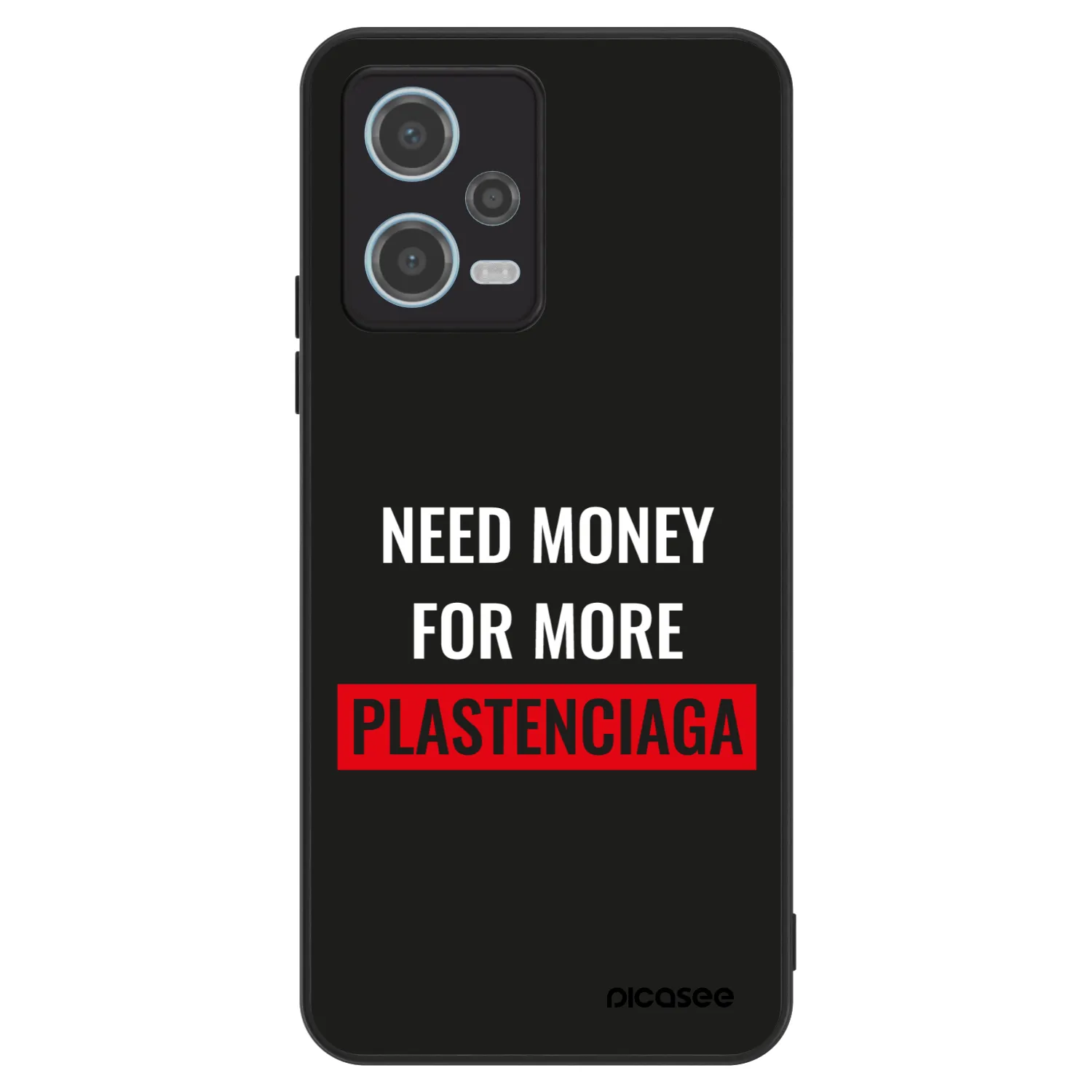 Picasee ULTIMATE CASE pentru Xiaomi Redmi Note 12 5G - More PLASTENCIAGA