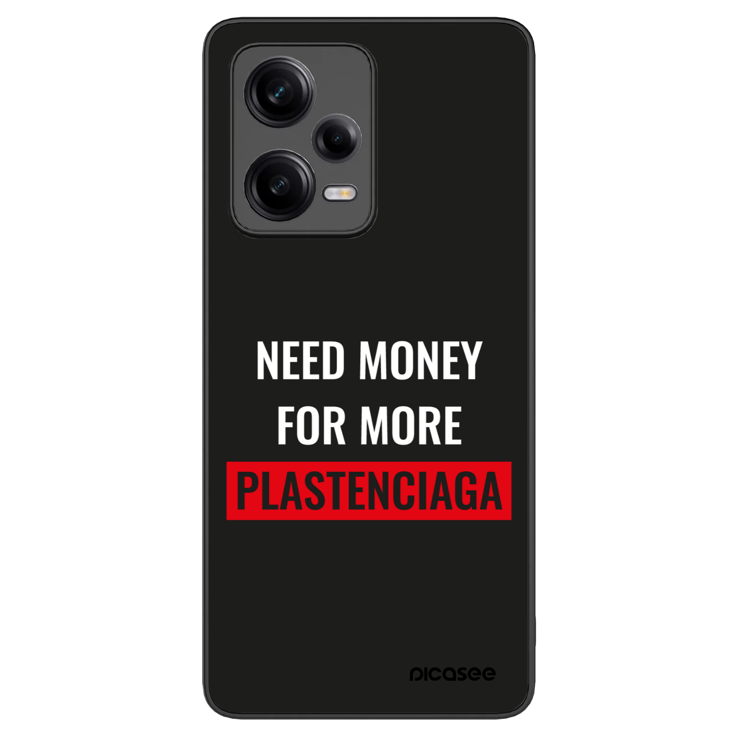 Picasee ULTIMATE CASE pentru Xiaomi Redmi Note 12 Pro 5G - More PLASTENCIAGA