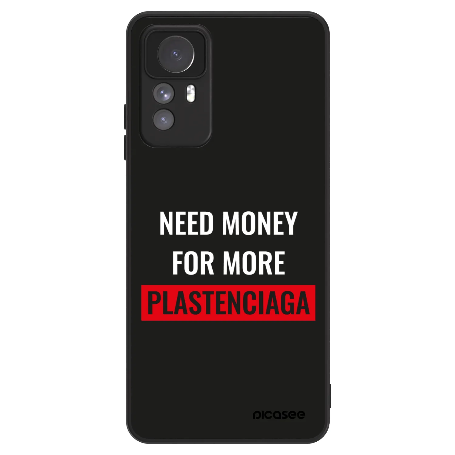 Picasee ULTIMATE CASE pentru Xiaomi Redmi Note 12S - More PLASTENCIAGA