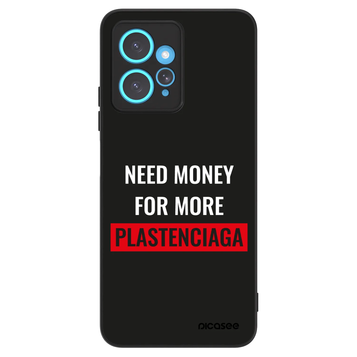 Picasee ULTIMATE CASE pentru Xiaomi Redmi Note 12 4G - More PLASTENCIAGA