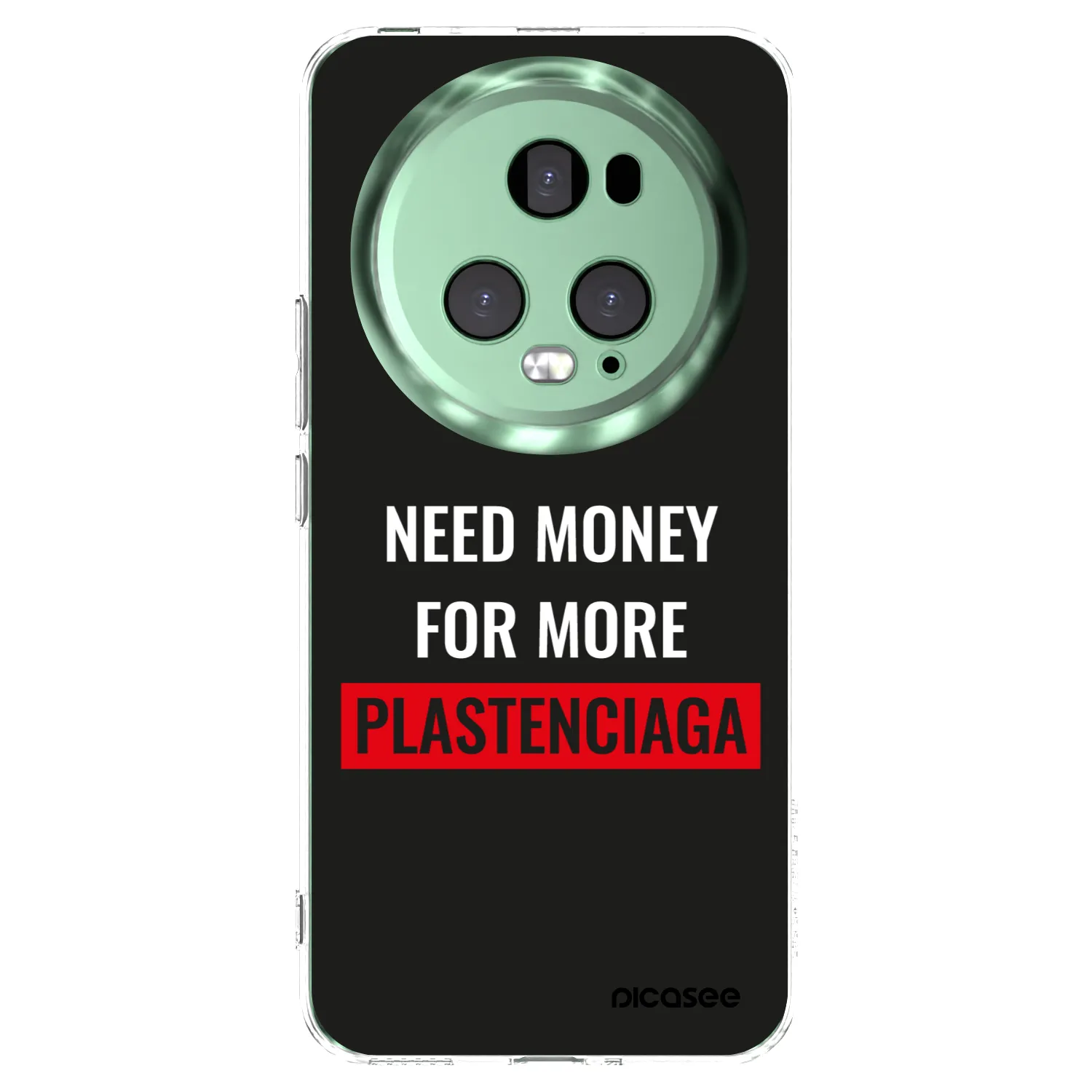 Picasee husă transparentă din silicon pentru Honor Magic5 Pro - More PLASTENCIAGA