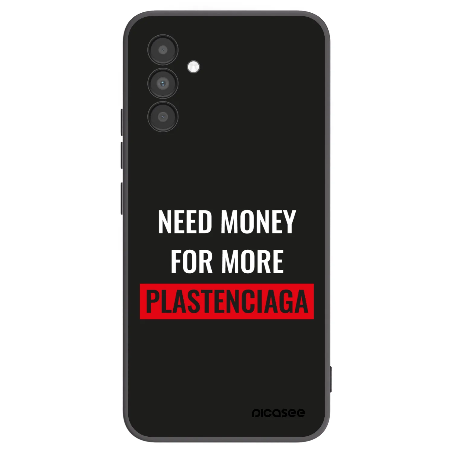 Picasee husă neagră din silicon pentru Samsung Galaxy A04s A047F - More PLASTENCIAGA