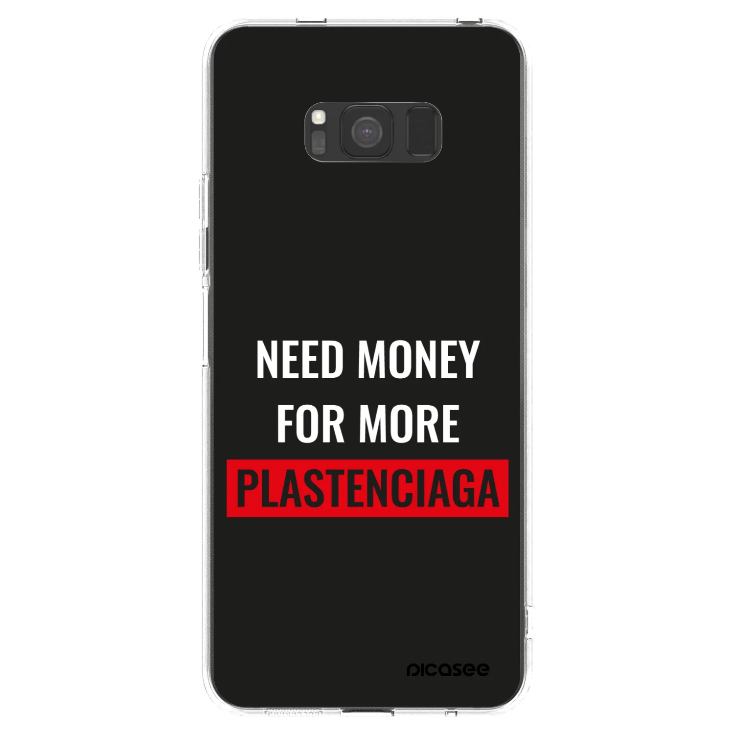 Picasee husă transparentă din silicon pentru Samsung Galaxy S8 G950F - More PLASTENCIAGA