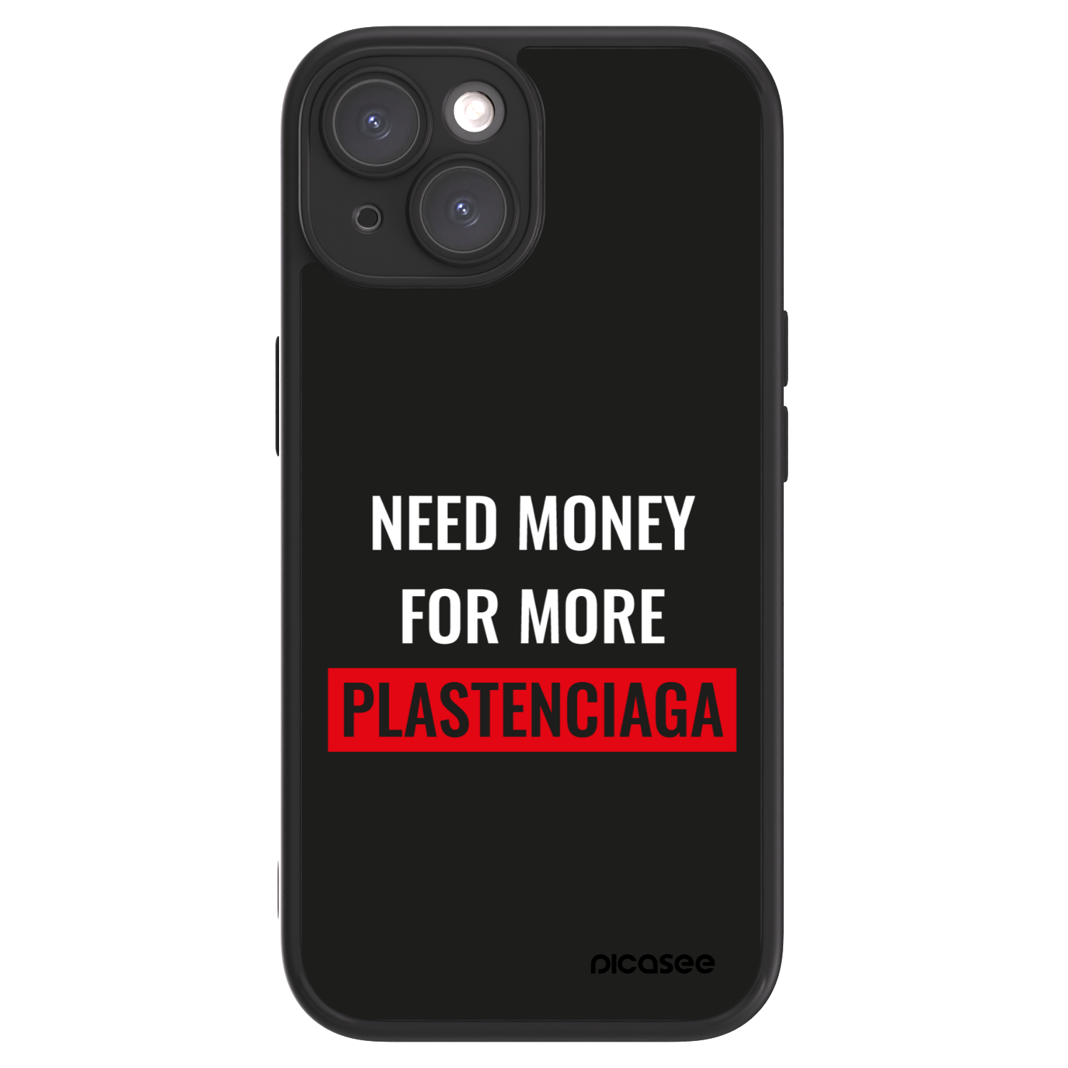 Picasee ULTIMATE CASE pentru Apple iPhone 15 - More PLASTENCIAGA