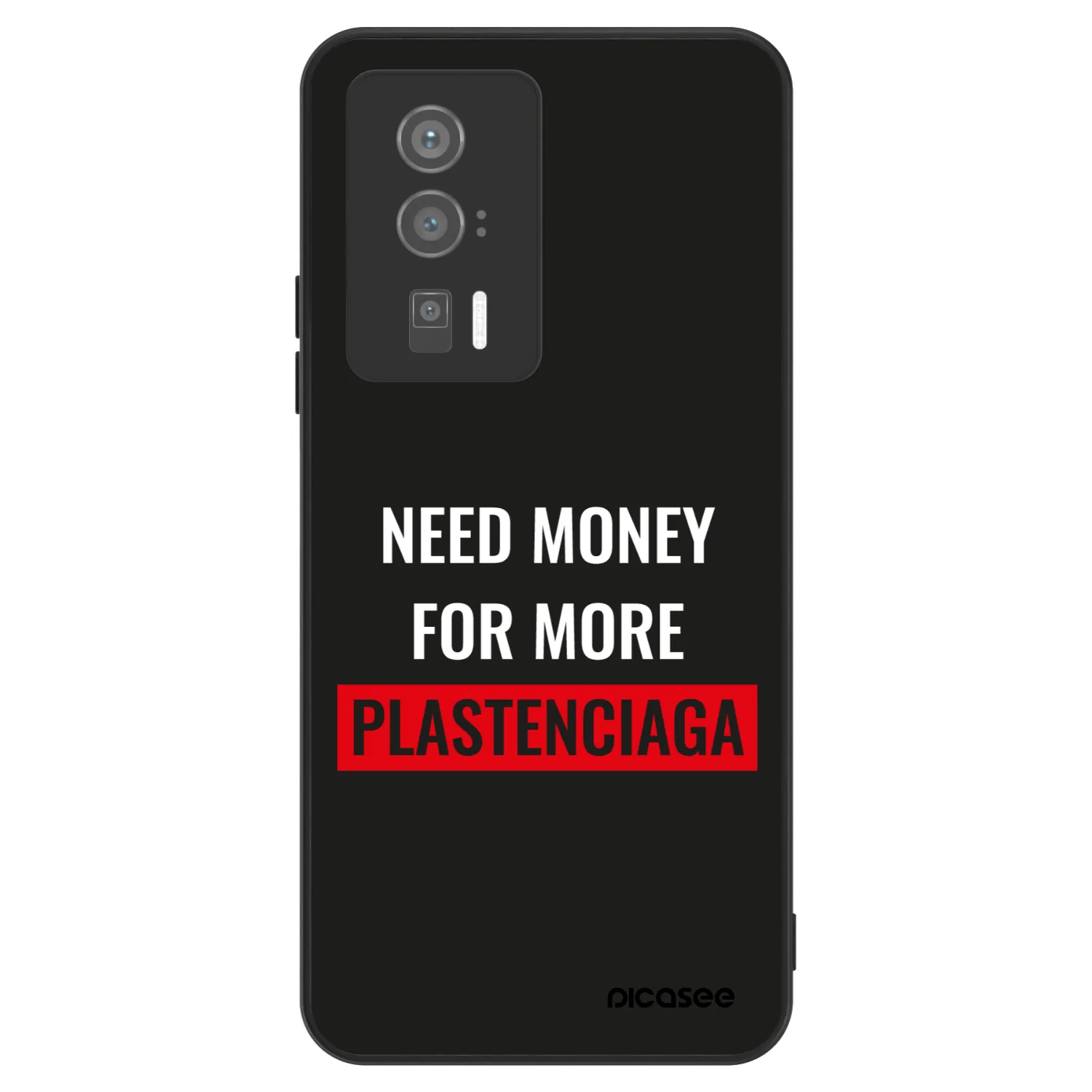 Picasee ULTIMATE CASE pentru Xiaomi Poco F5 Pro 5G - More PLASTENCIAGA