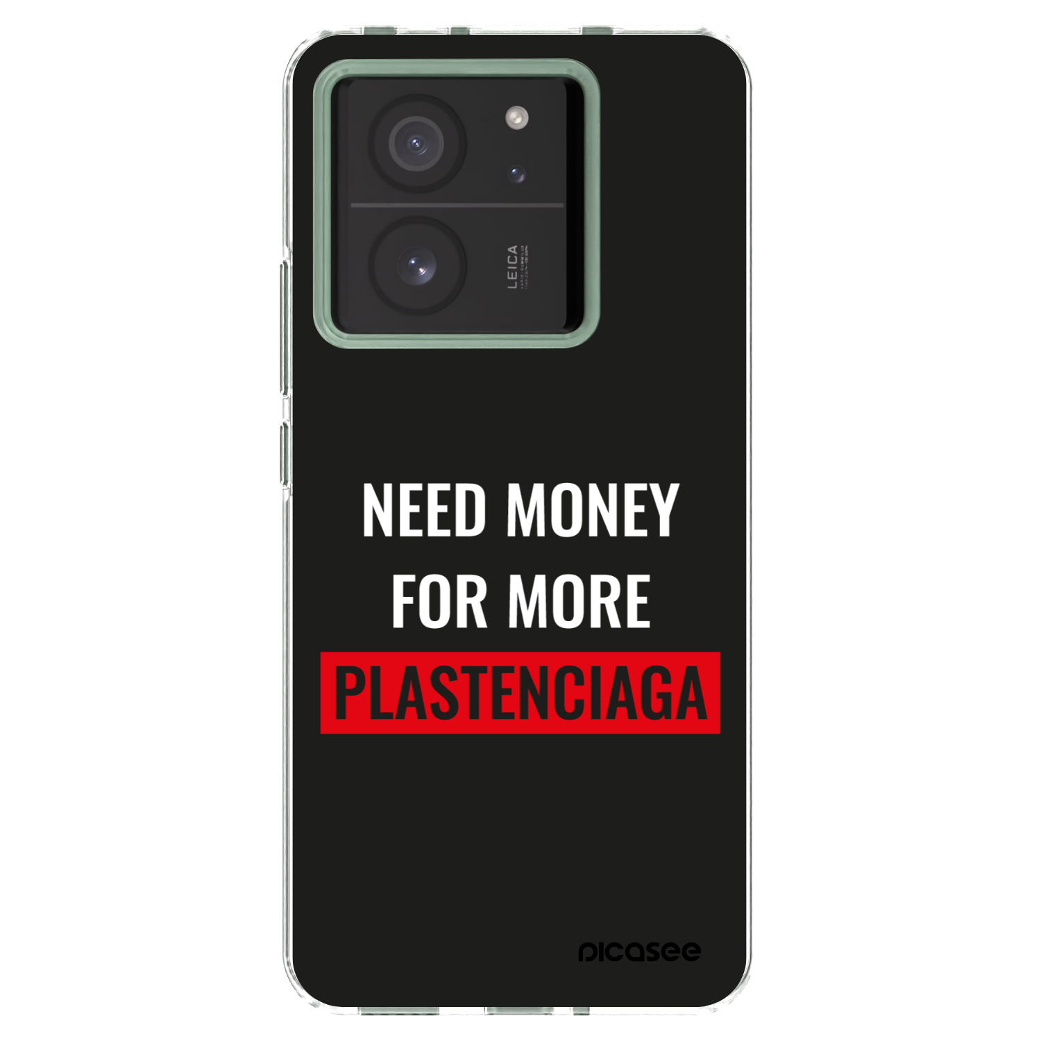 Picasee husă transparentă din silicon pentru Xiaomi 13T - More PLASTENCIAGA