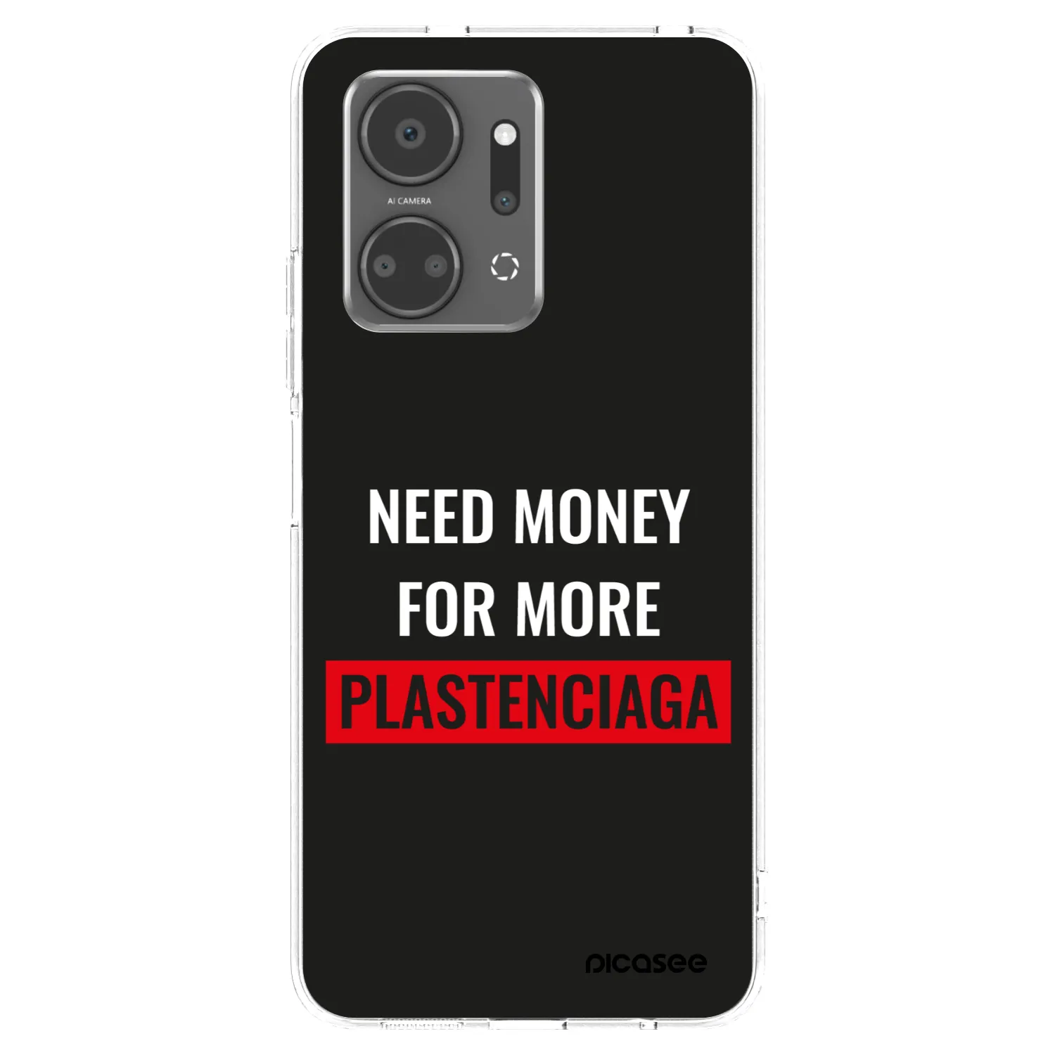 Picasee husă transparentă din silicon pentru Honor X7a - More PLASTENCIAGA