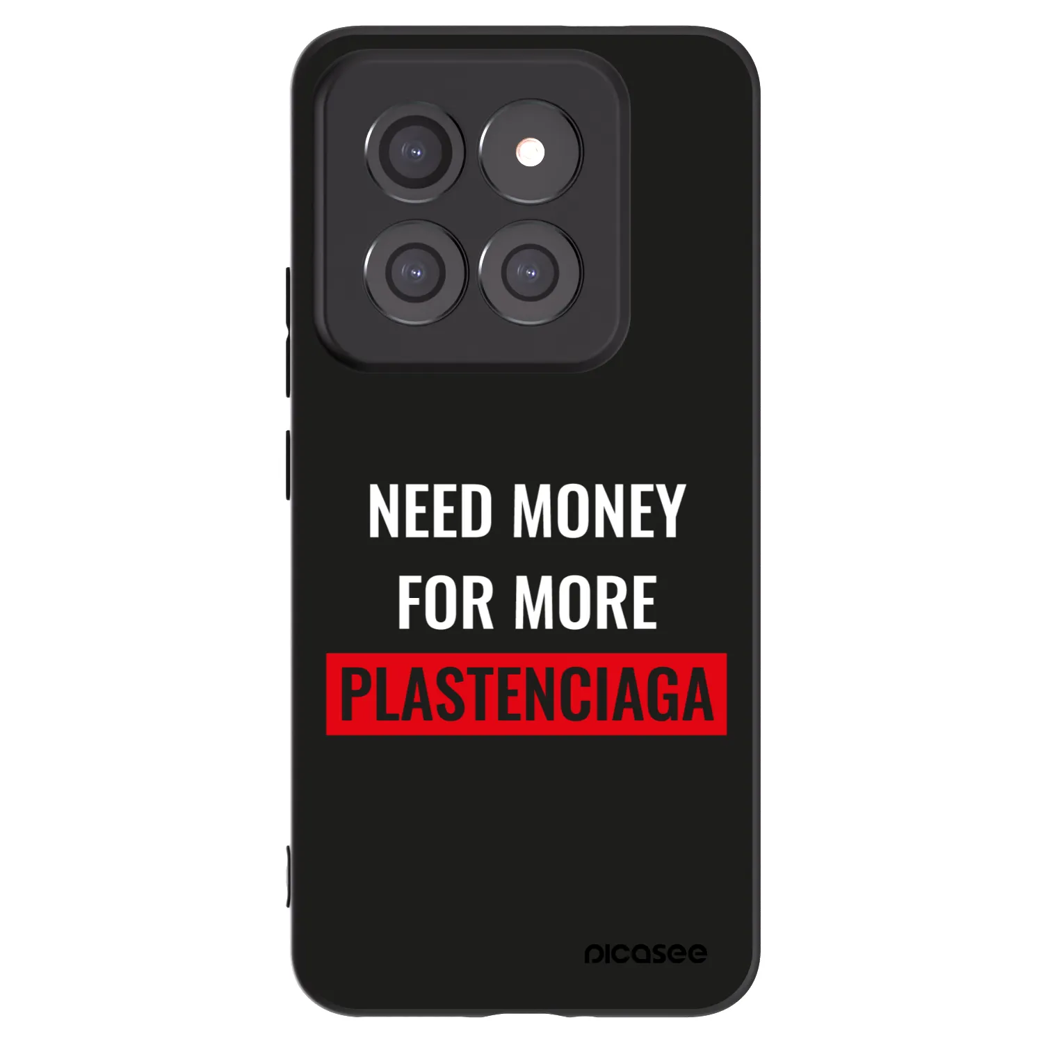 Picasee husă neagră din silicon pentru Xiaomi 14 Pro - More PLASTENCIAGA