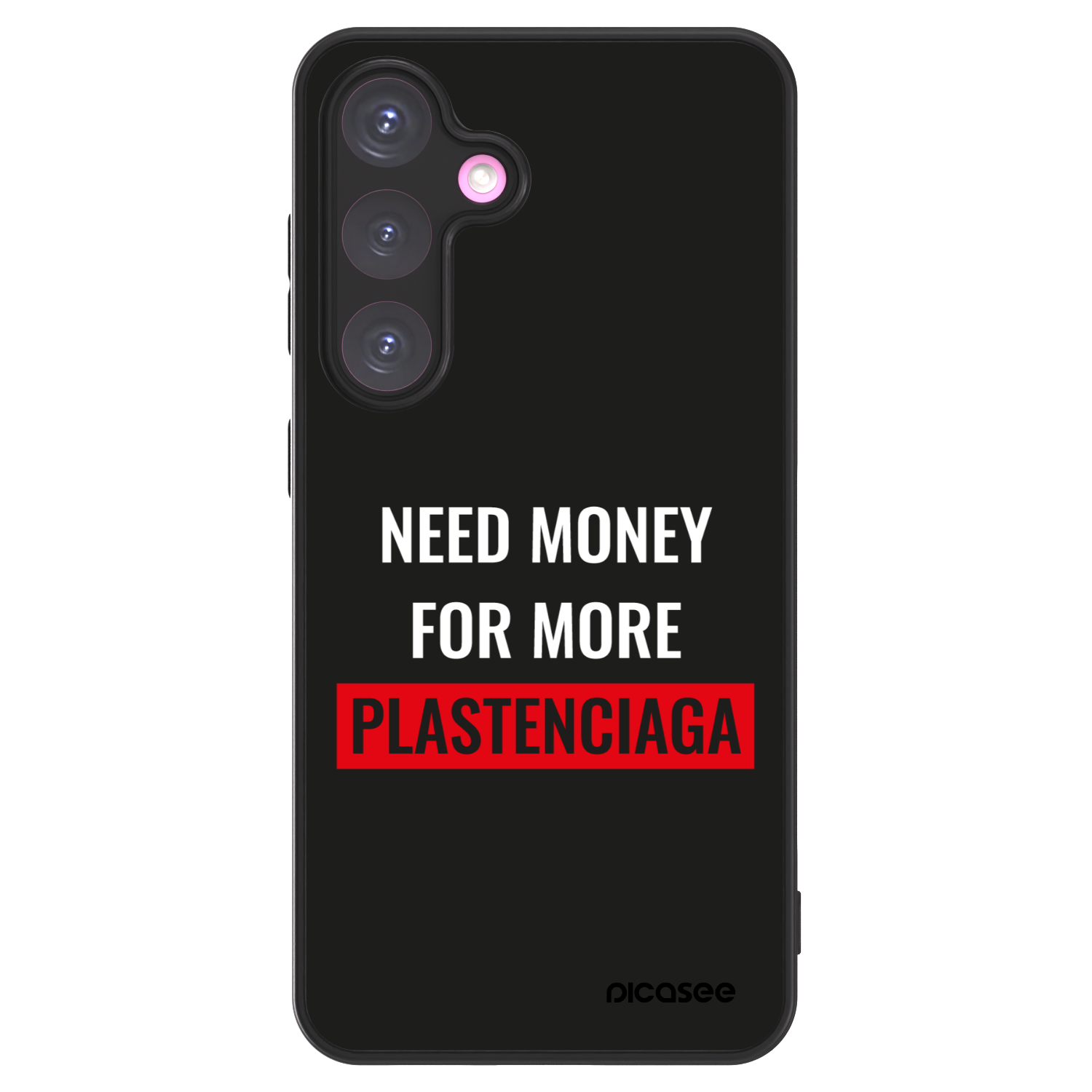 Picasee ULTIMATE CASE pentru Samsung Galaxy S24+ S926B 5G - More PLASTENCIAGA