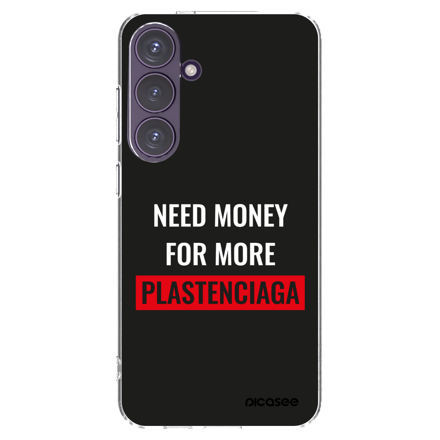 Picasee husă transparentă din silicon pentru Samsung Galaxy S24+ S926B 5G - More PLASTENCIAGA