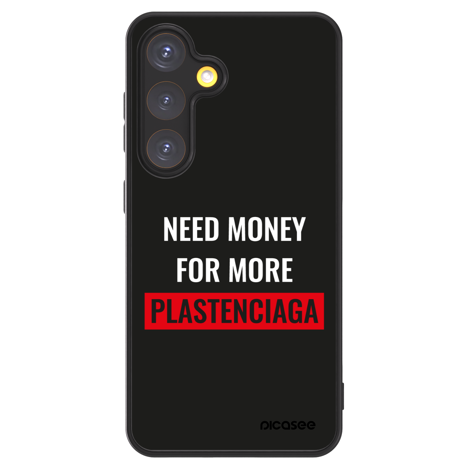 Picasee ULTIMATE CASE pentru Samsung Galaxy S24 S921B 5G - More PLASTENCIAGA