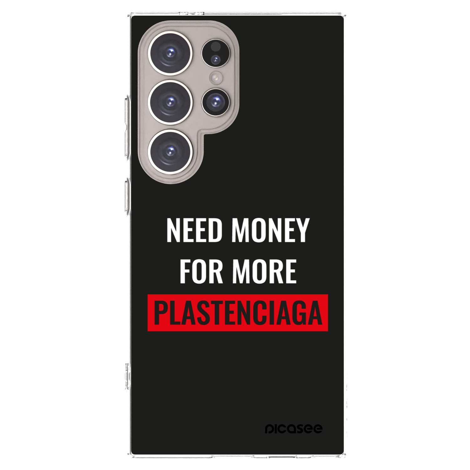 Picasee husă transparentă din silicon pentru Samsung Galaxy S24 Ultra S928B 5G - More PLASTENCIAGA
