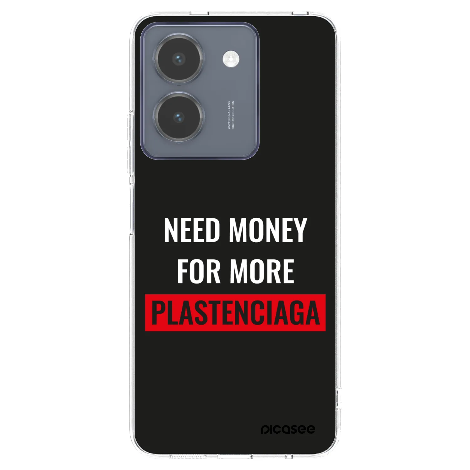 Picasee husă transparentă din silicon pentru Vivo Y36 4G - More PLASTENCIAGA
