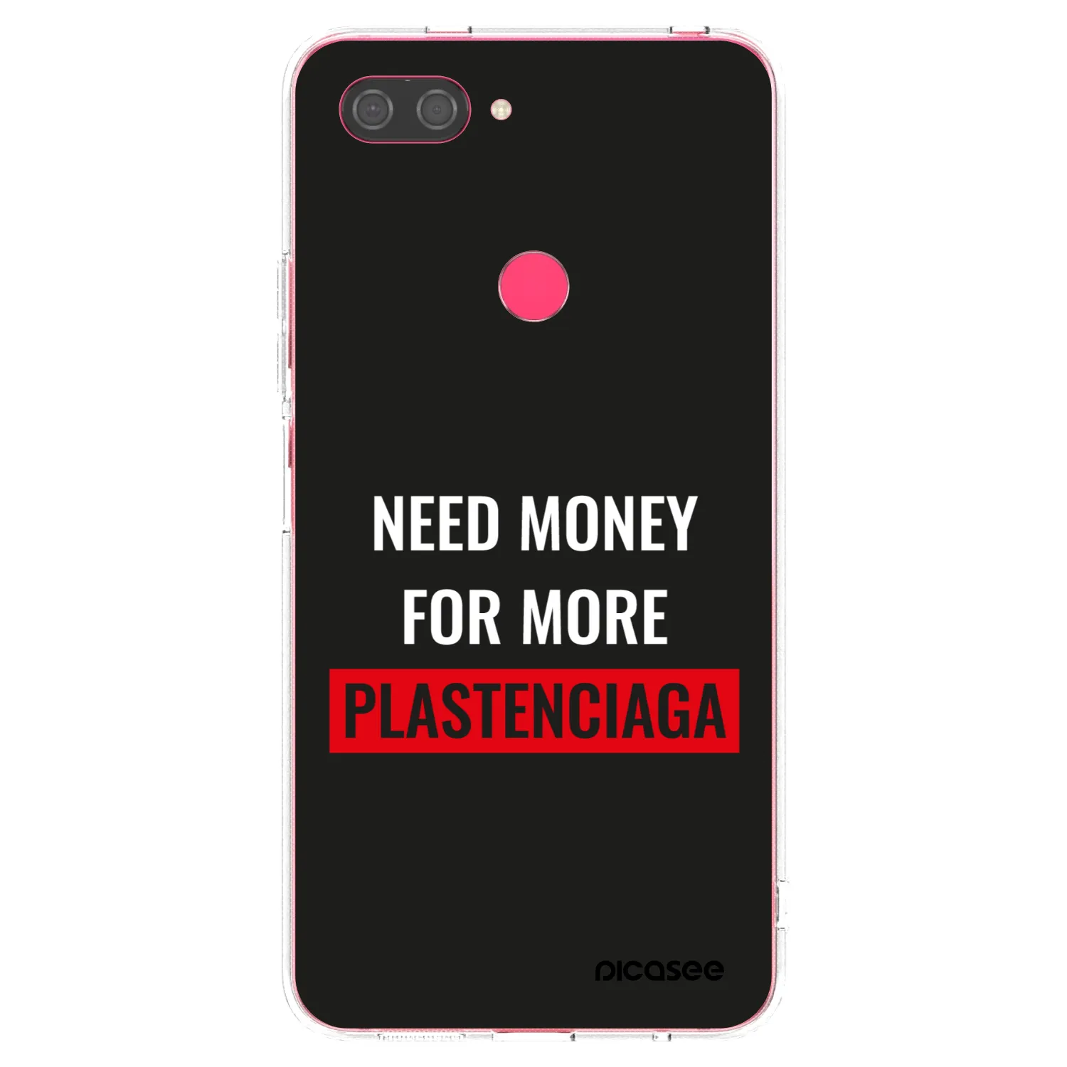 Picasee husă transparentă din silicon pentru Xiaomi Mi 8 Lite - More PLASTENCIAGA