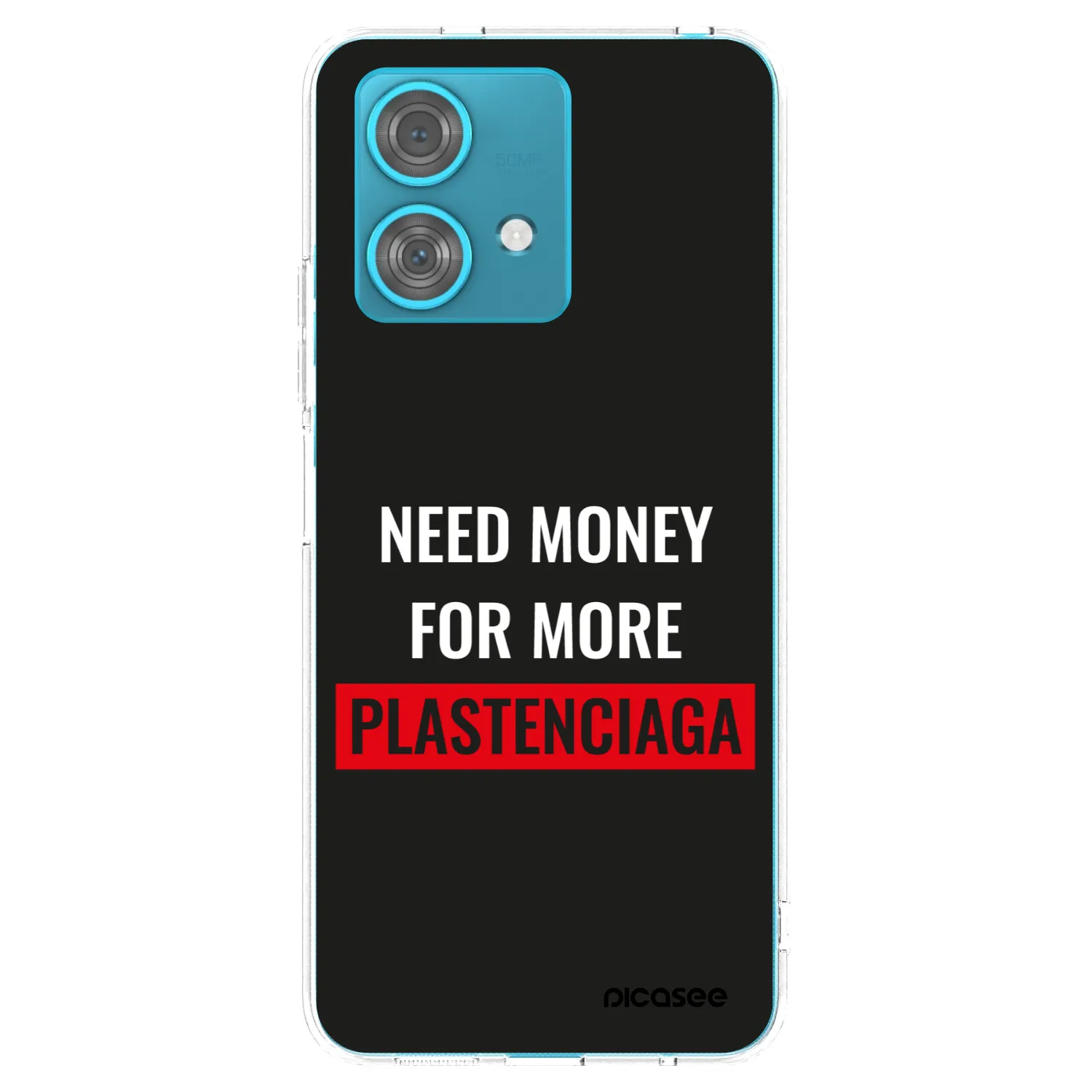 Picasee husă transparentă din silicon pentru Motorola Edge 40 Neo - More PLASTENCIAGA