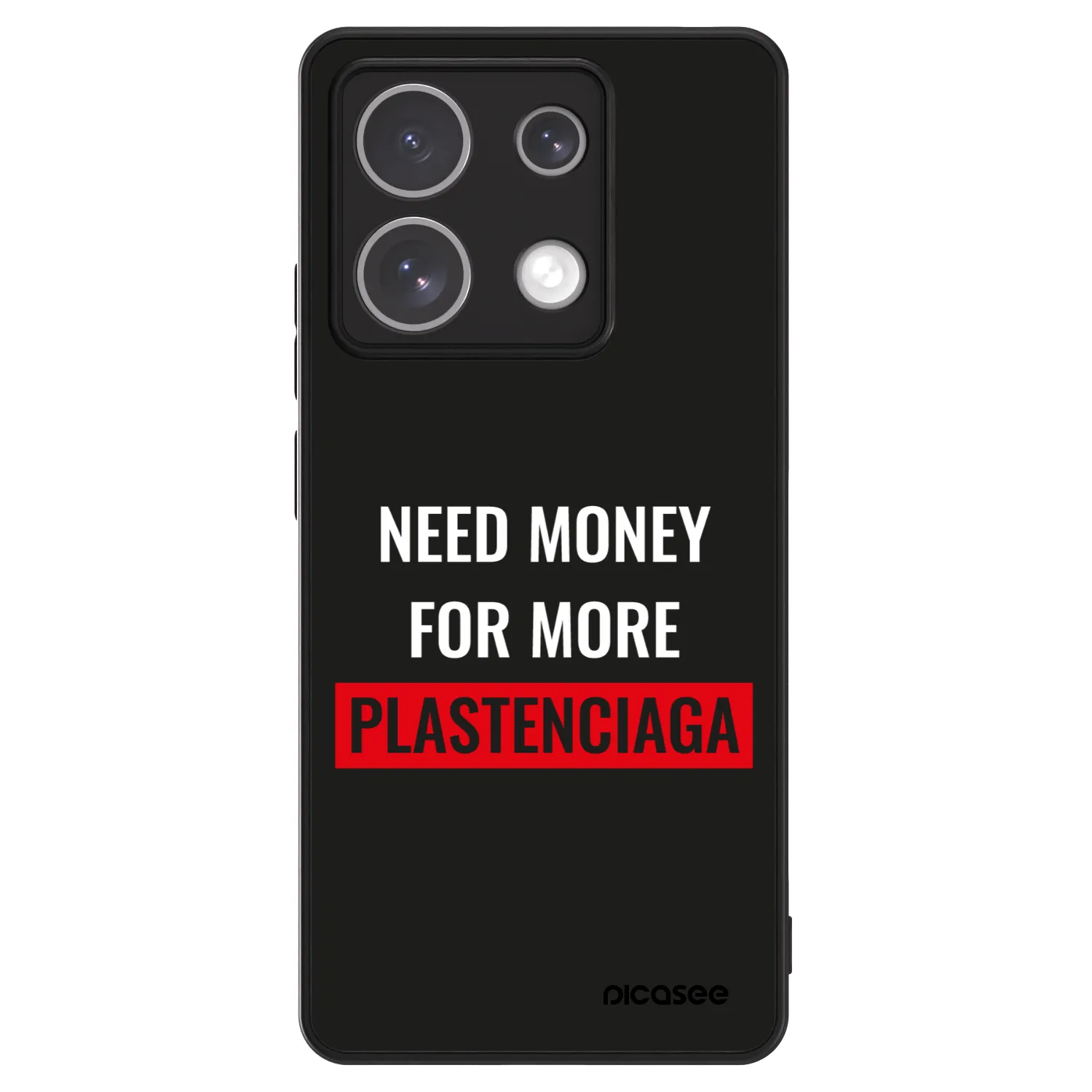 Picasee ULTIMATE CASE pentru Xiaomi Redmi Note 13 Pro 5G - More PLASTENCIAGA