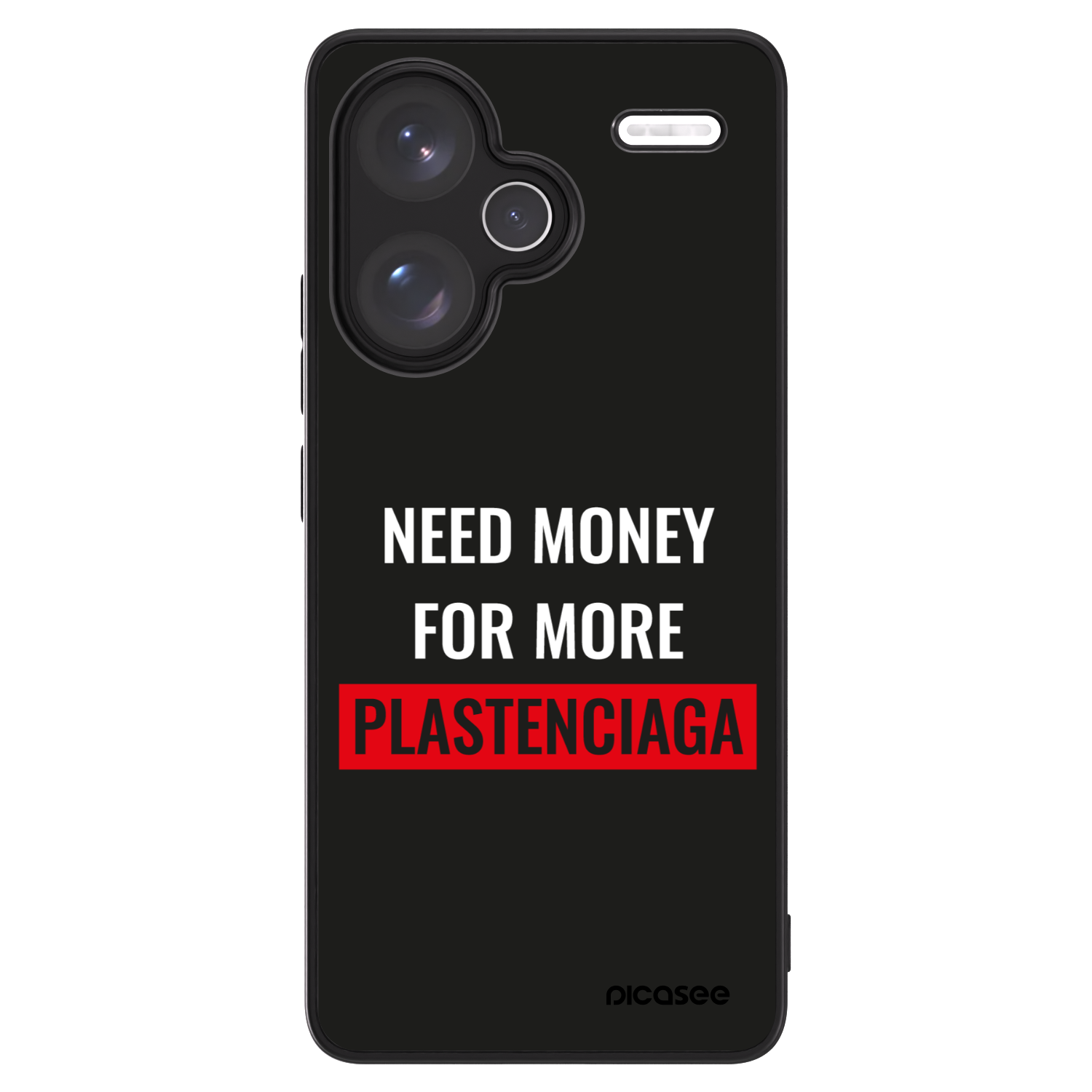 Picasee ULTIMATE CASE pentru Xiaomi Redmi Note 13 Pro+ 5G - More PLASTENCIAGA
