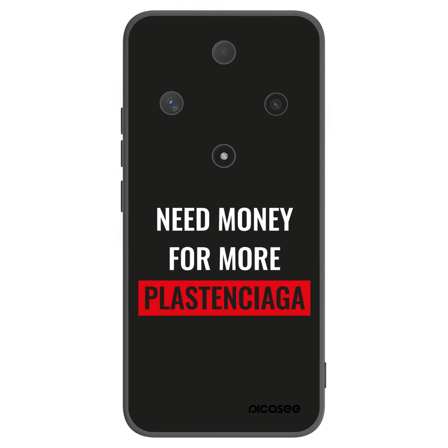Picasee husă neagră din silicon pentru Honor Magic6 Lite 5G - More PLASTENCIAGA