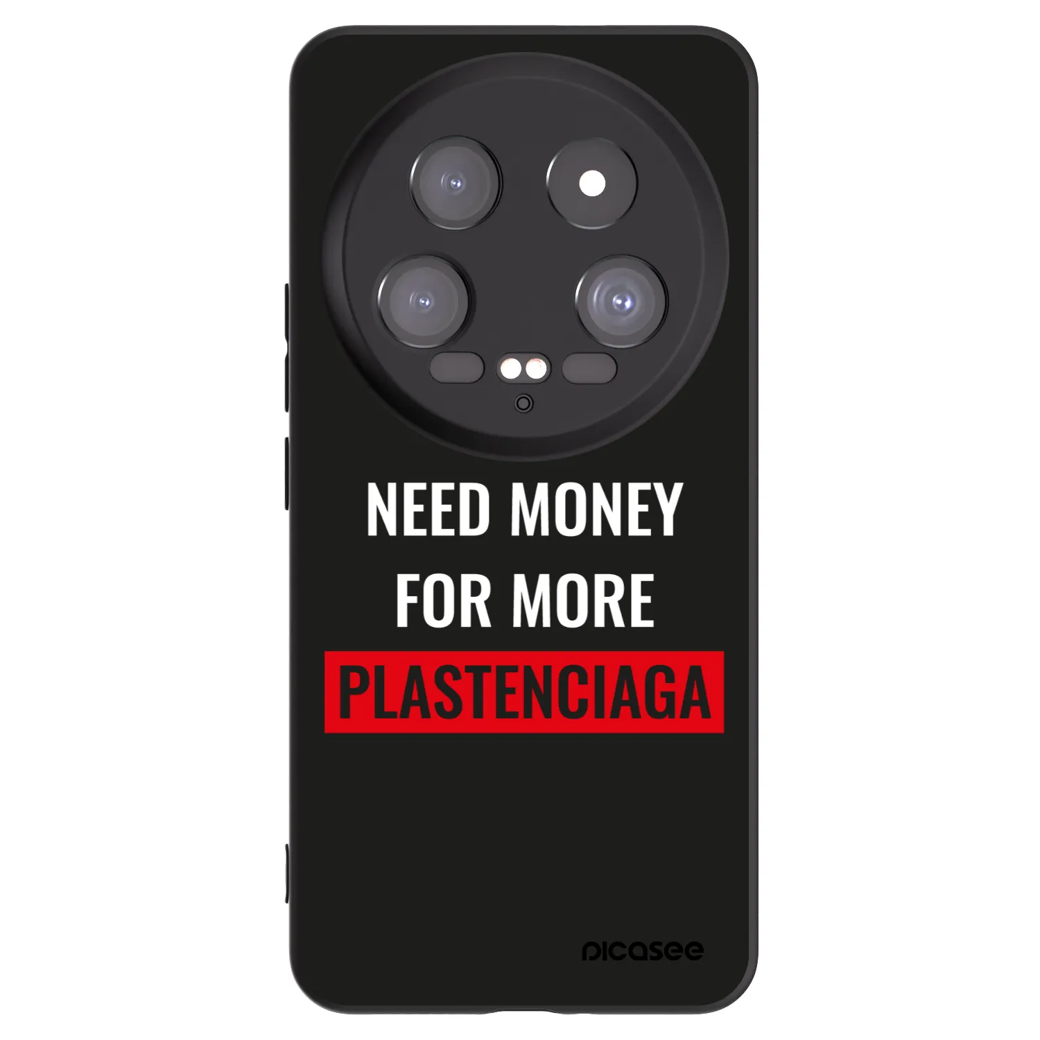 Picasee husă neagră din silicon pentru Xiaomi 14 Ultra - More PLASTENCIAGA