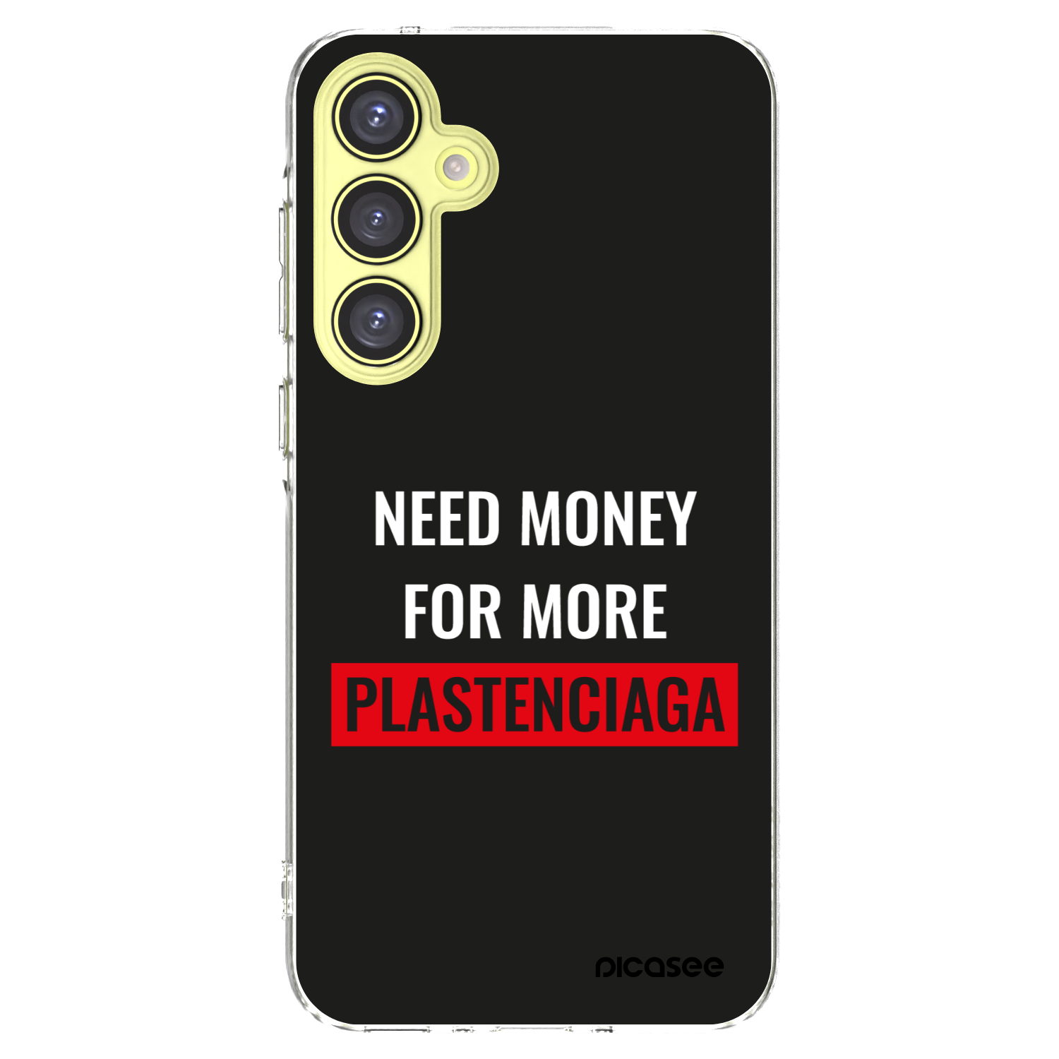 Picasee husă transparentă din silicon pentru Samsung Galaxy A35 5G A356B - More PLASTENCIAGA