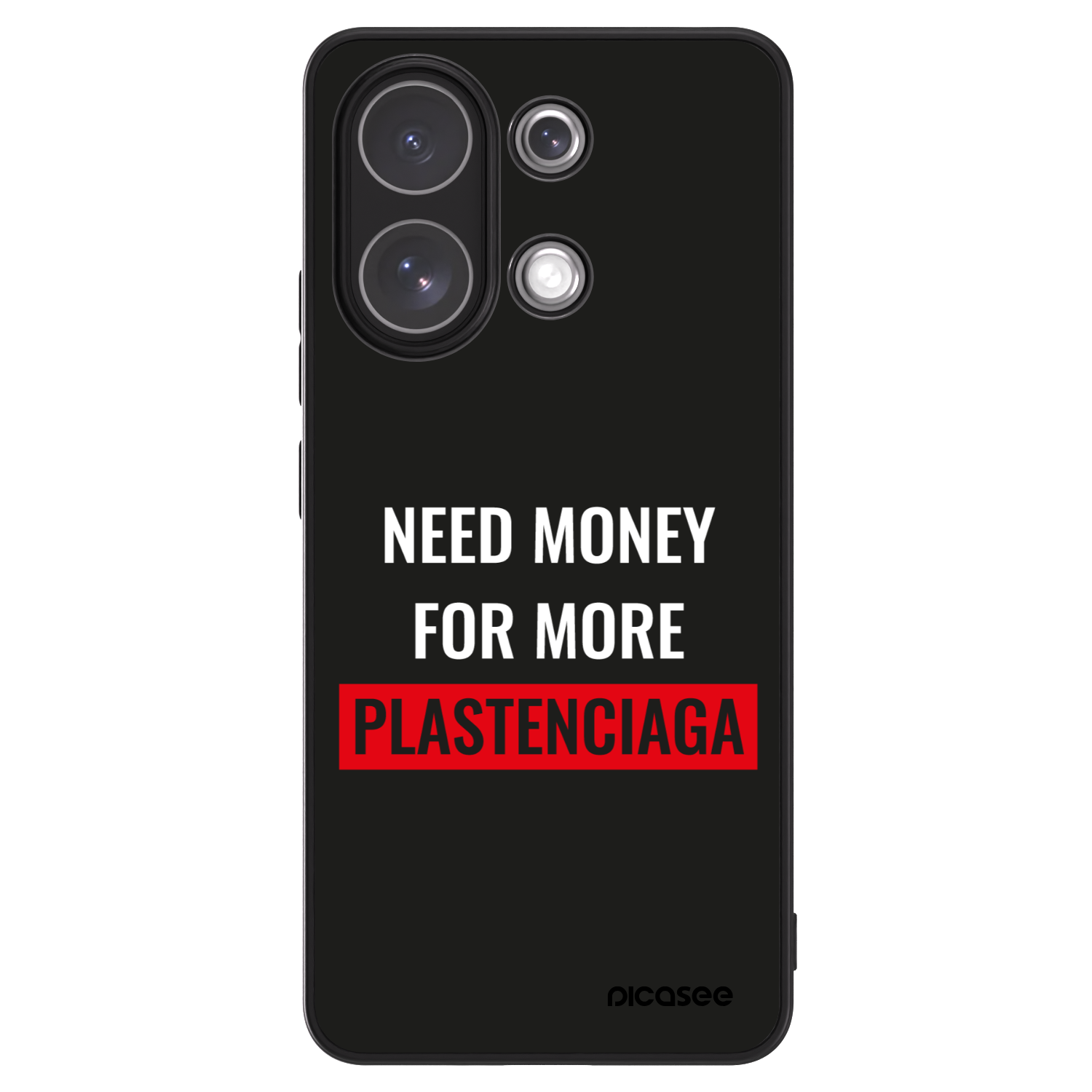 Picasee ULTIMATE CASE pentru Xiaomi Redmi Note 13 4G - More PLASTENCIAGA