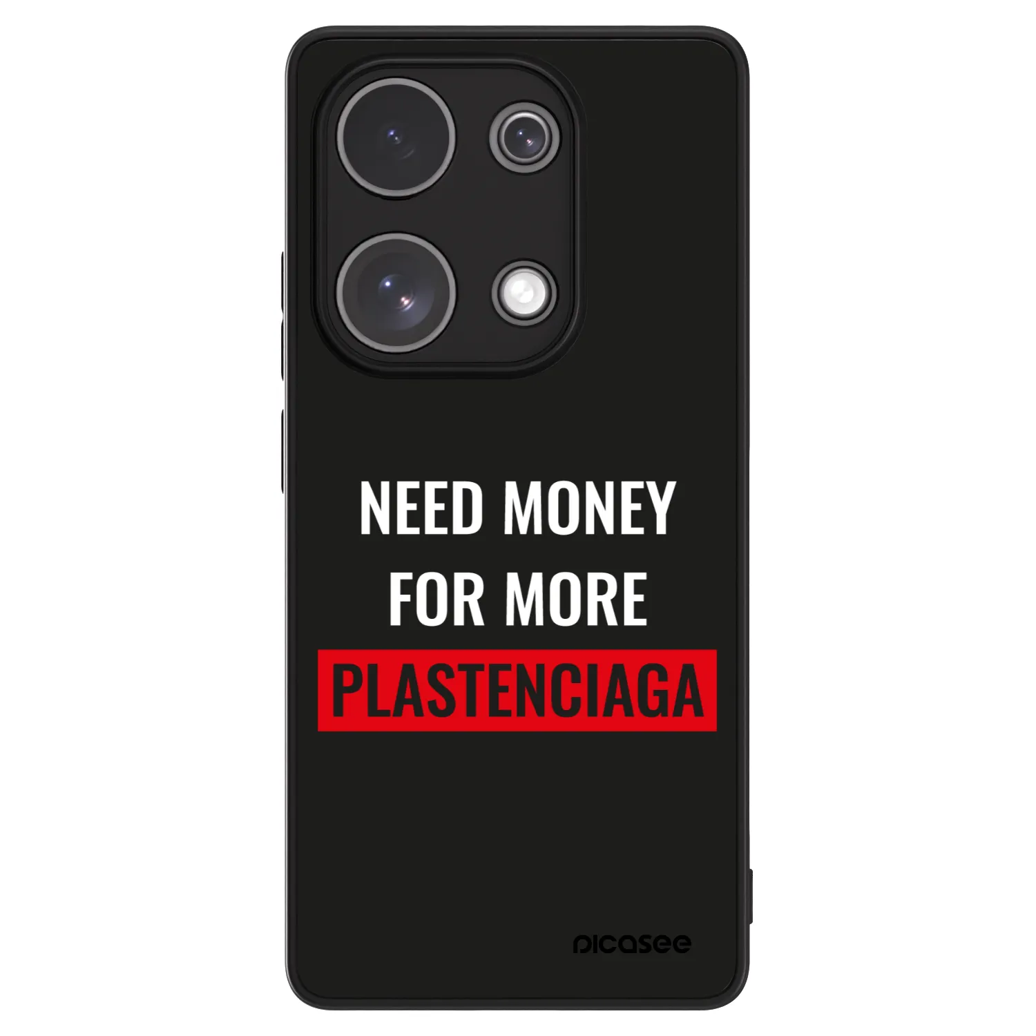 Picasee ULTIMATE CASE pentru Xiaomi Redmi Note 13 Pro 4G - More PLASTENCIAGA