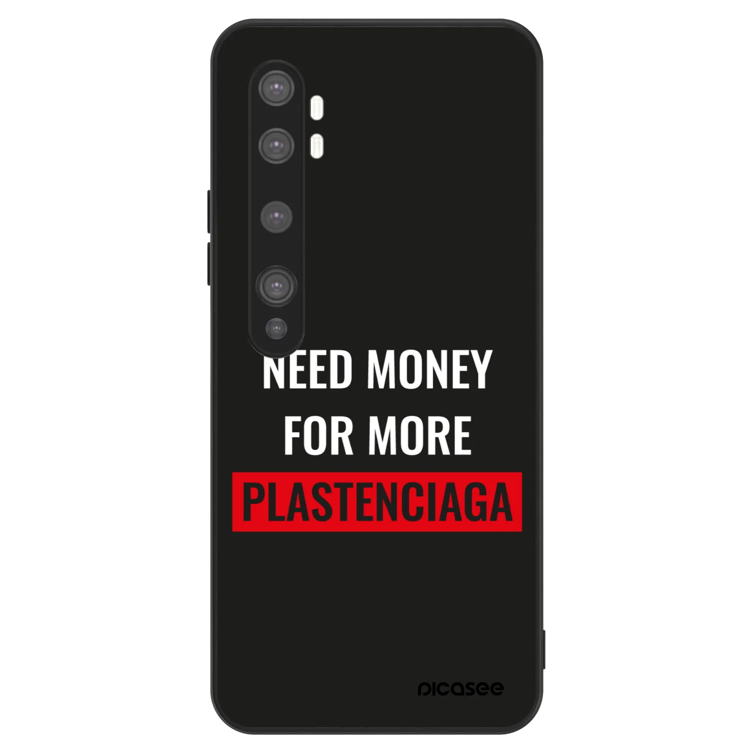 Picasee ULTIMATE CASE pentru Xiaomi Mi Note 10 (Pro) - More PLASTENCIAGA