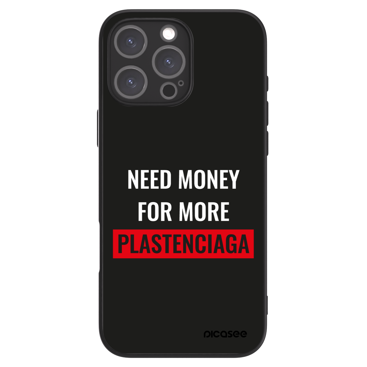 Picasee ULTIMATE CASE MagSafe pentru Apple iPhone 16 Pro Max - More PLASTENCIAGA