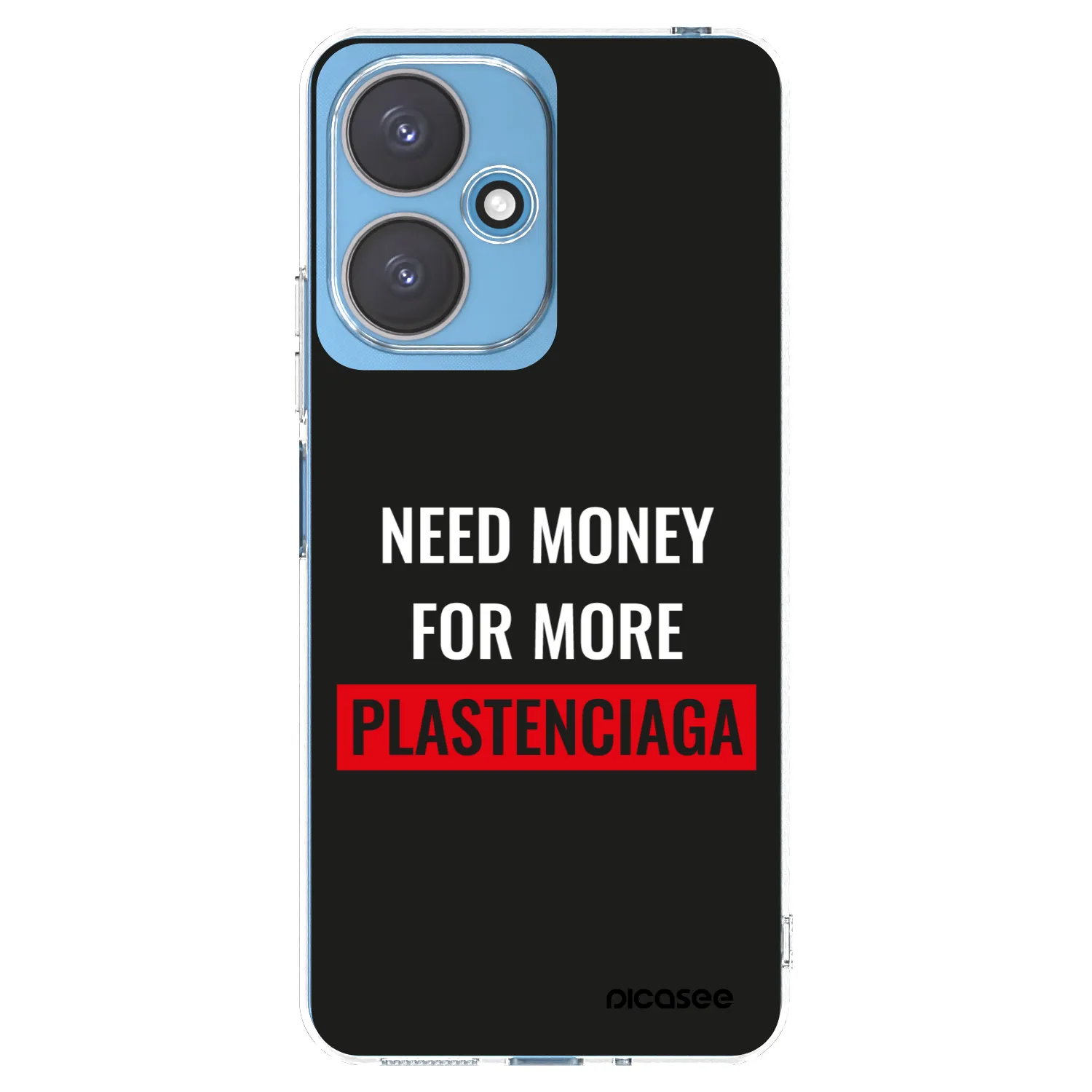 Picasee husă transparentă din silicon pentru Xiaomi Redmi 13C 5G - More PLASTENCIAGA