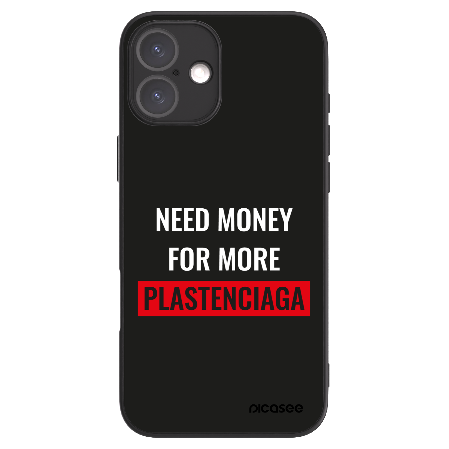 Picasee ULTIMATE CASE pentru Apple iPhone 16 Plus - More PLASTENCIAGA