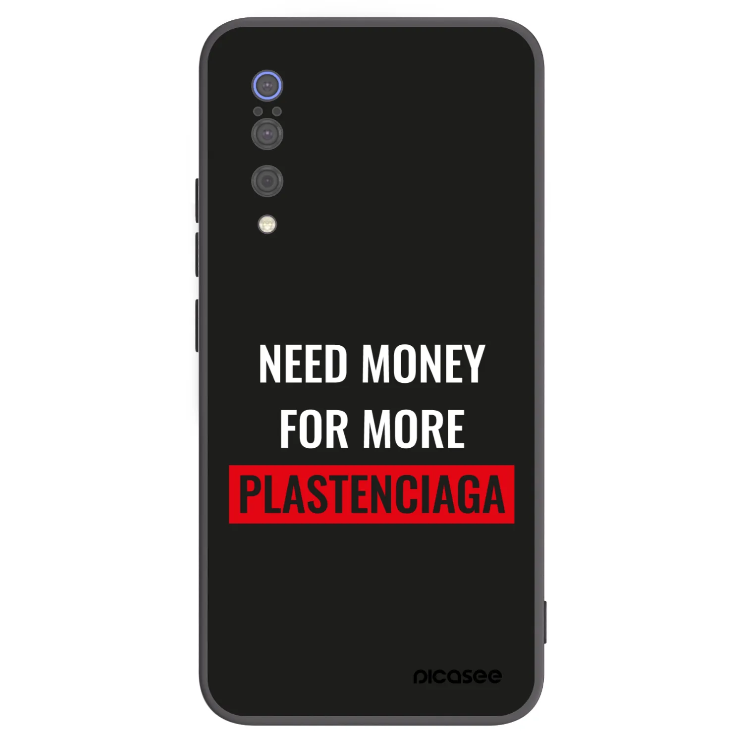 Picasee husă neagră din silicon pentru Xiaomi Mi 9 - More PLASTENCIAGA