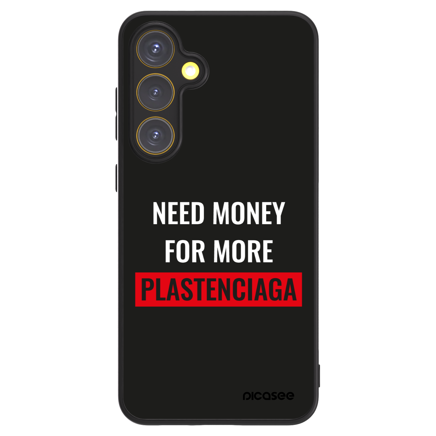 Picasee ULTIMATE CASE pentru Samsung Galaxy S24 FE S721B - More PLASTENCIAGA
