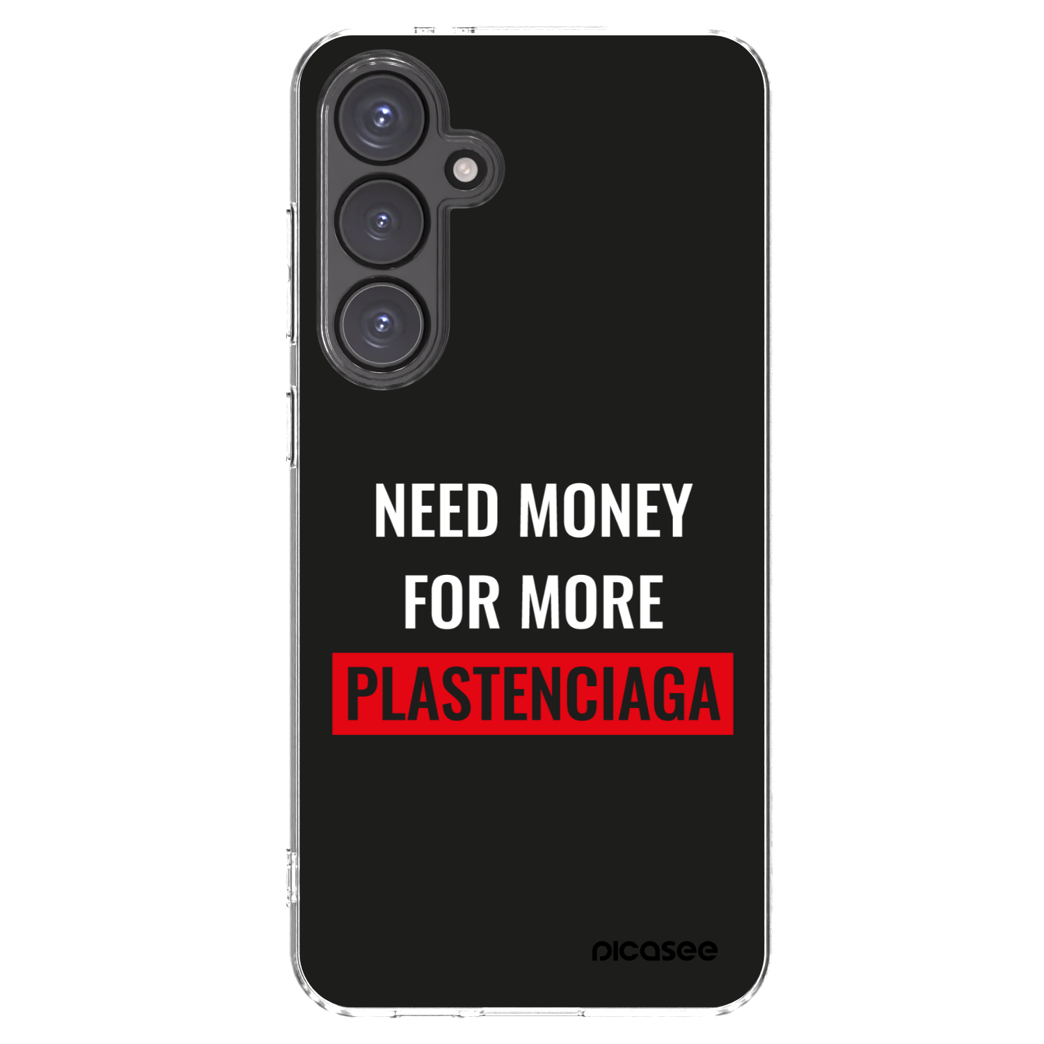 Picasee husă transparentă din silicon pentru Samsung Galaxy S24 FE S721B - More PLASTENCIAGA