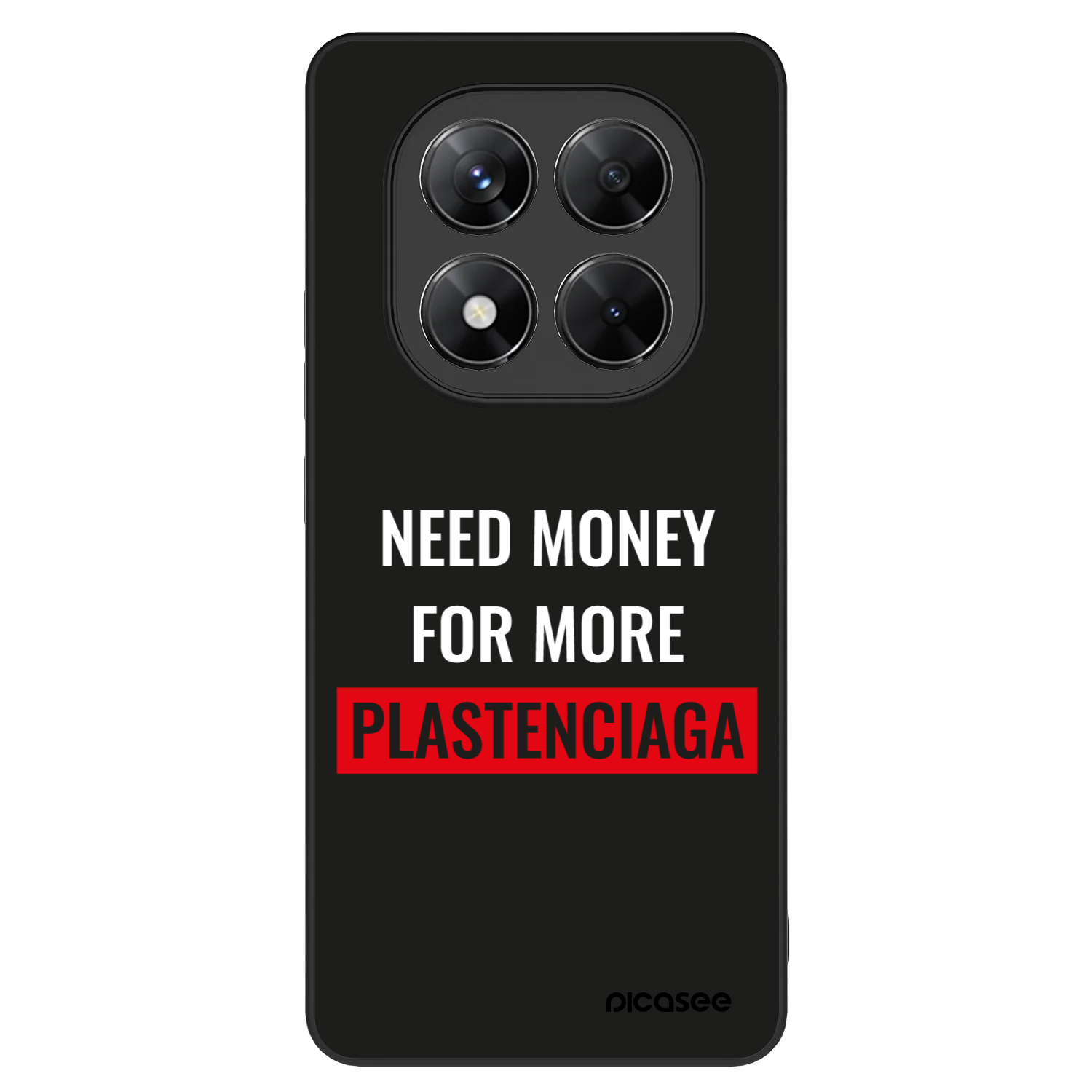 Picasee ULTIMATE CASE pentru Xiaomi Redmi Note 14 Pro 5G - More PLASTENCIAGA